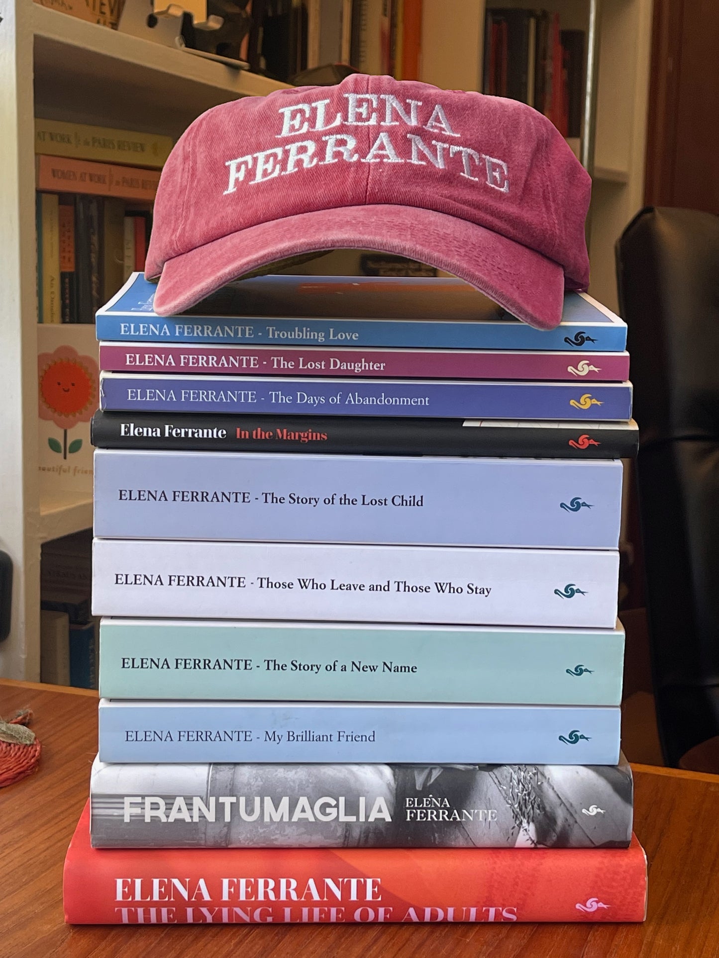 Elena Ferrante Womb House Books Hat