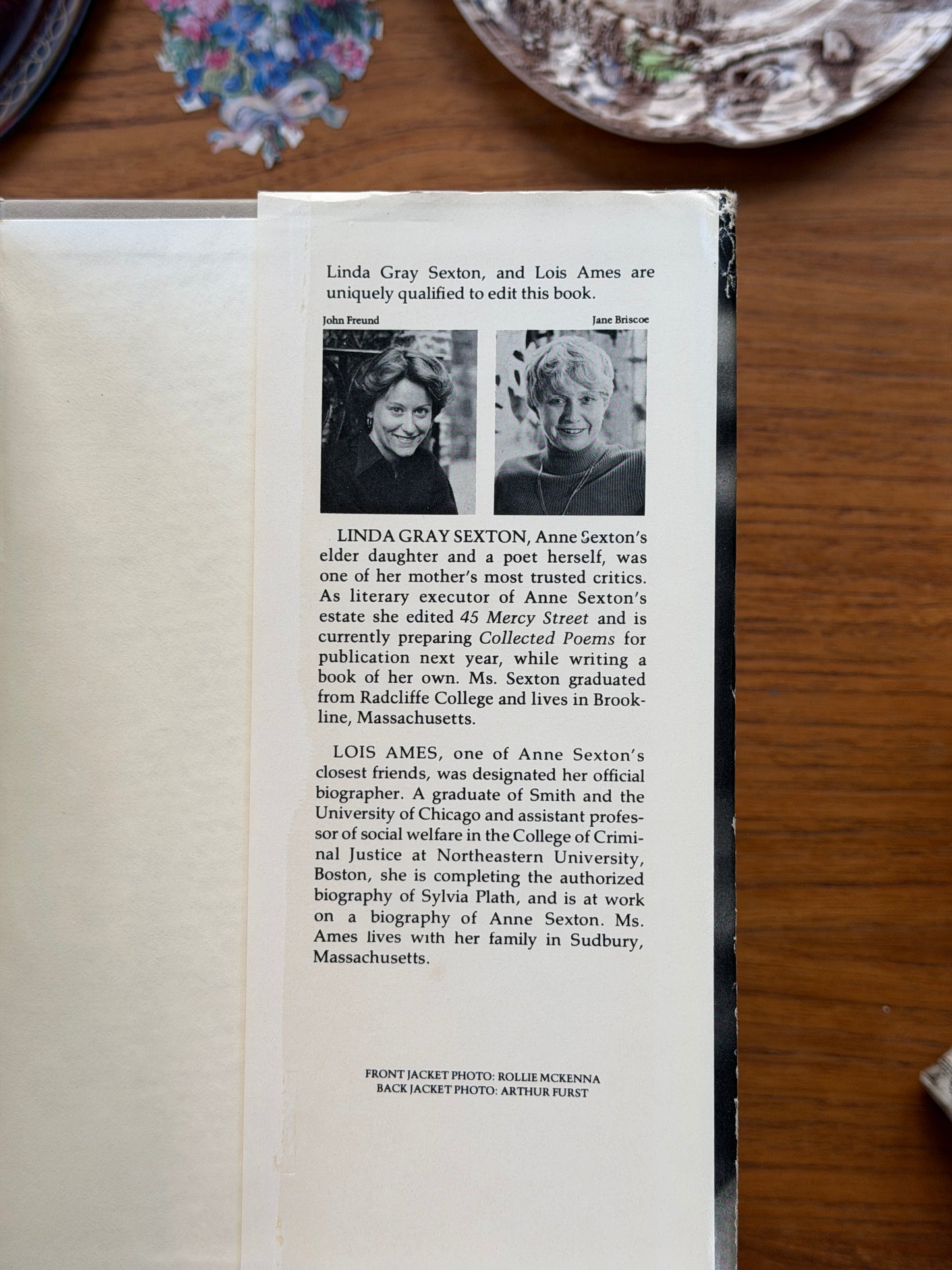 Anne Sexton: A Self-Portrait in Letters ed. Linda Gray Sexton and Lois Ames