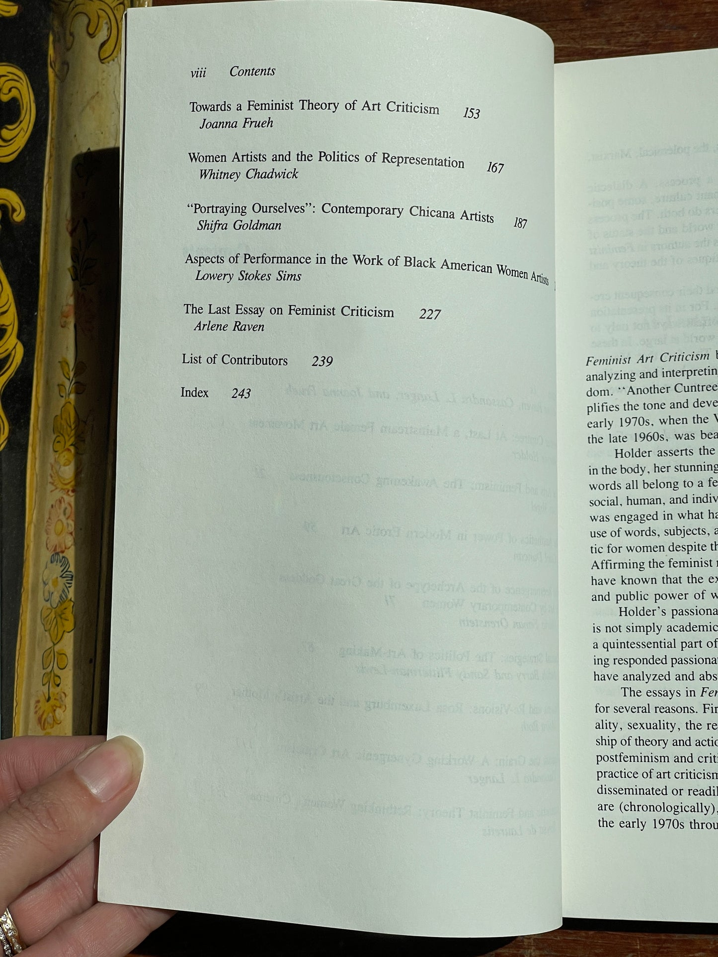 Feminist Art Criticism ed. Arlene Raven, Cassandra Langer, Joanna Frueh