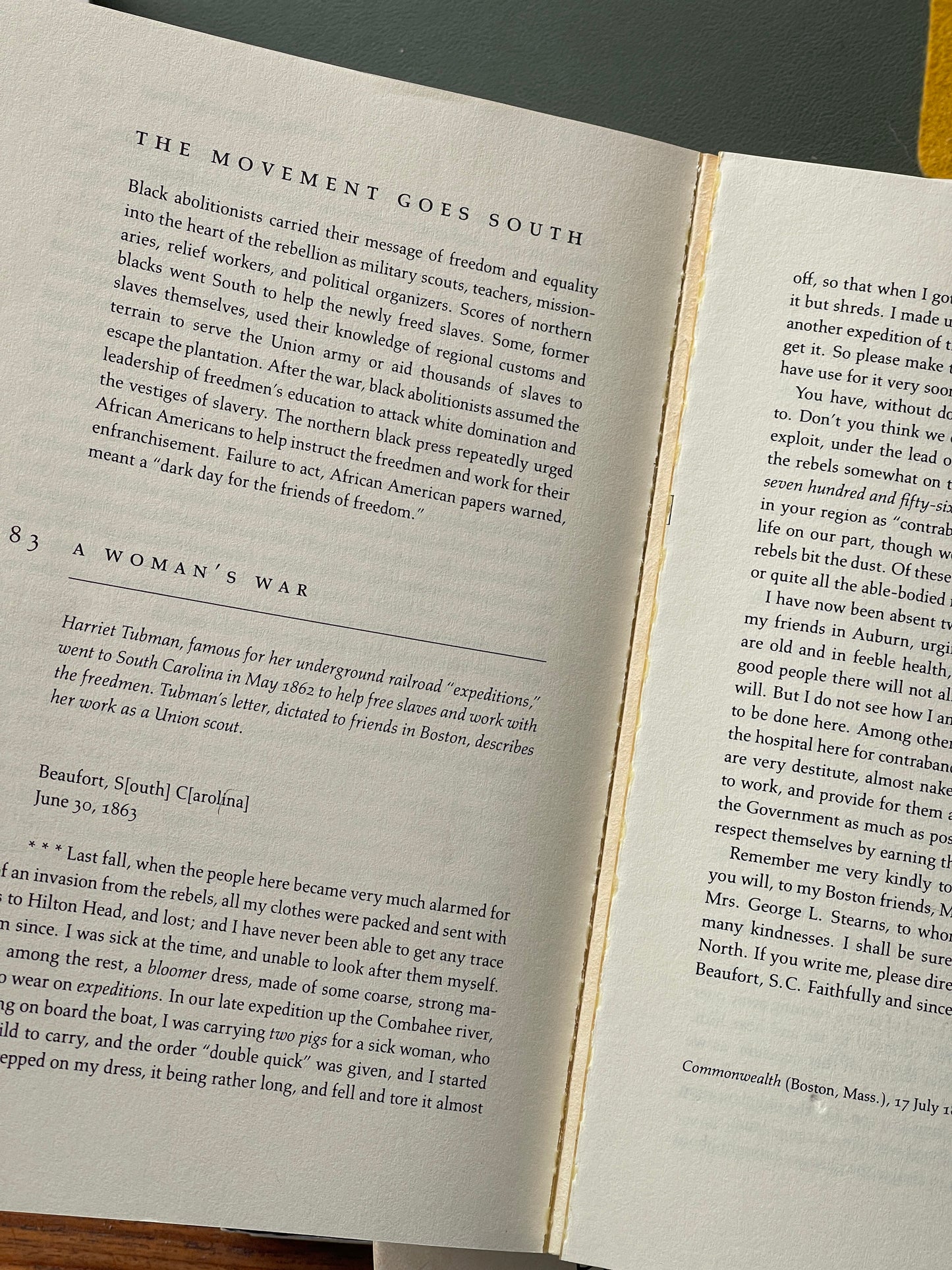 Witness for Freedom: African American Voices on Race, Slavery, and Emancipation