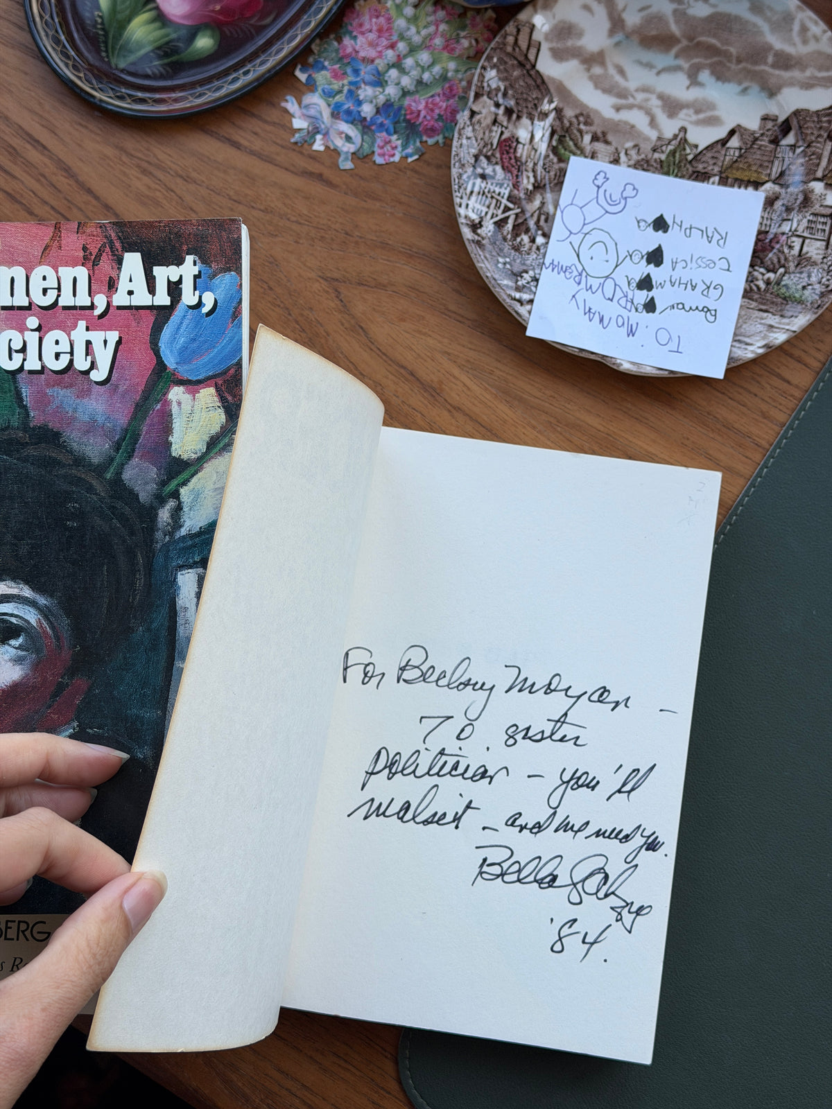 SIGNED: Gender Gap: Bella Abzug's Guide to Political Power for American Women by Bella Abzug with Mim Kelber