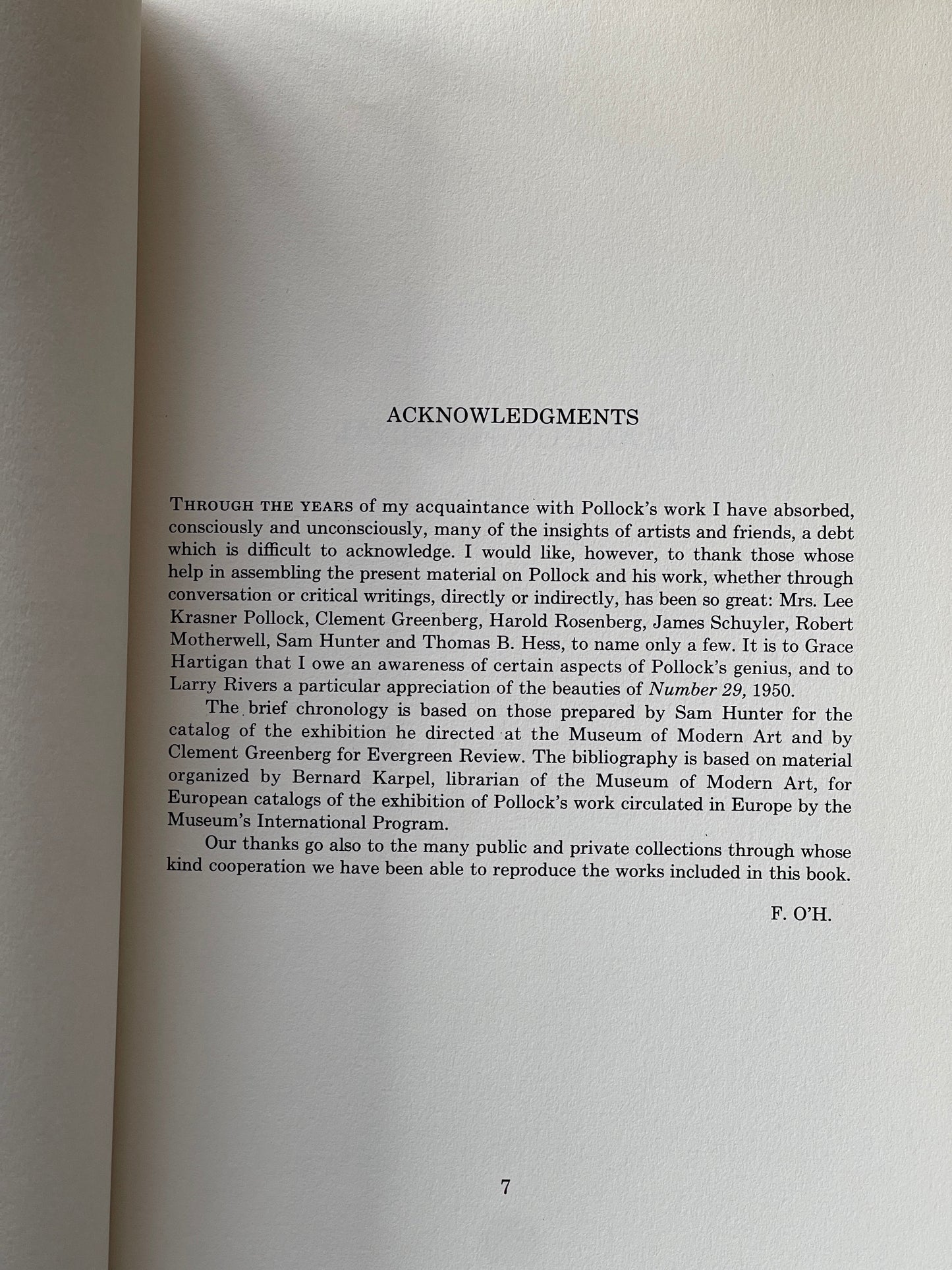 Jackson Pollock by Frank O'Hara