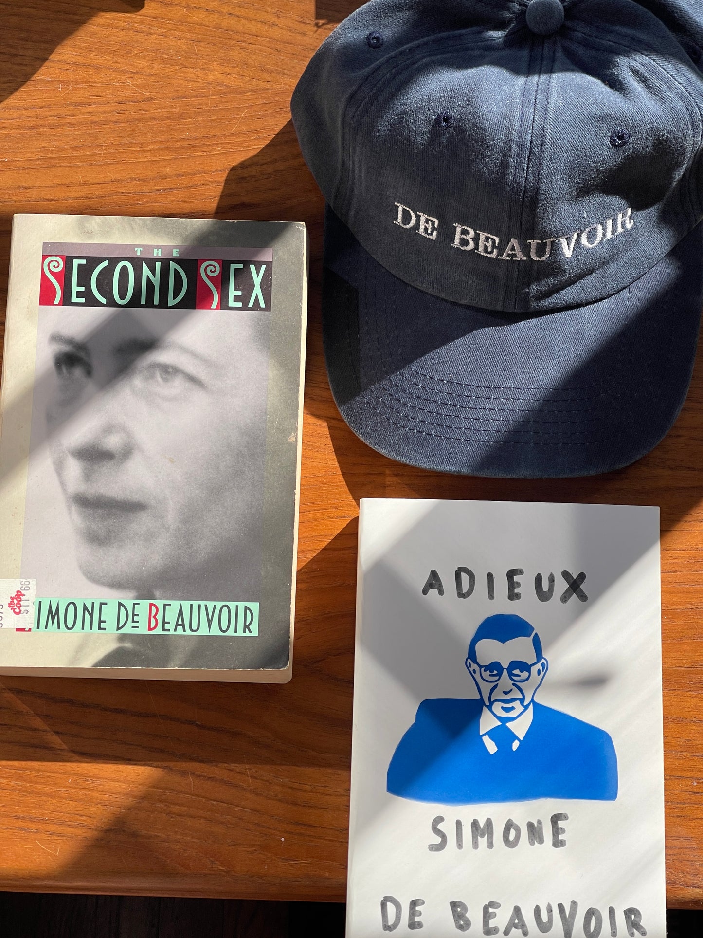 Simone de Beauvoir Womb House Books Hat