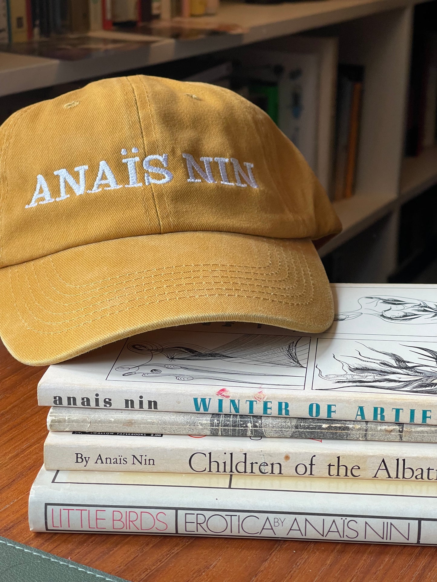 Anaïs Nin Womb House Books Hat