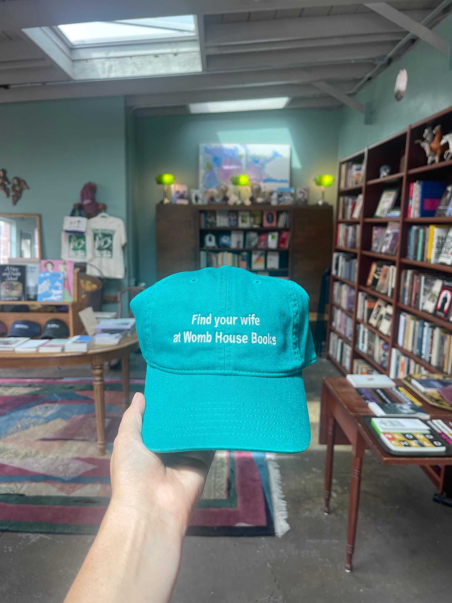 Find Your Wife at Womb House Books Hat