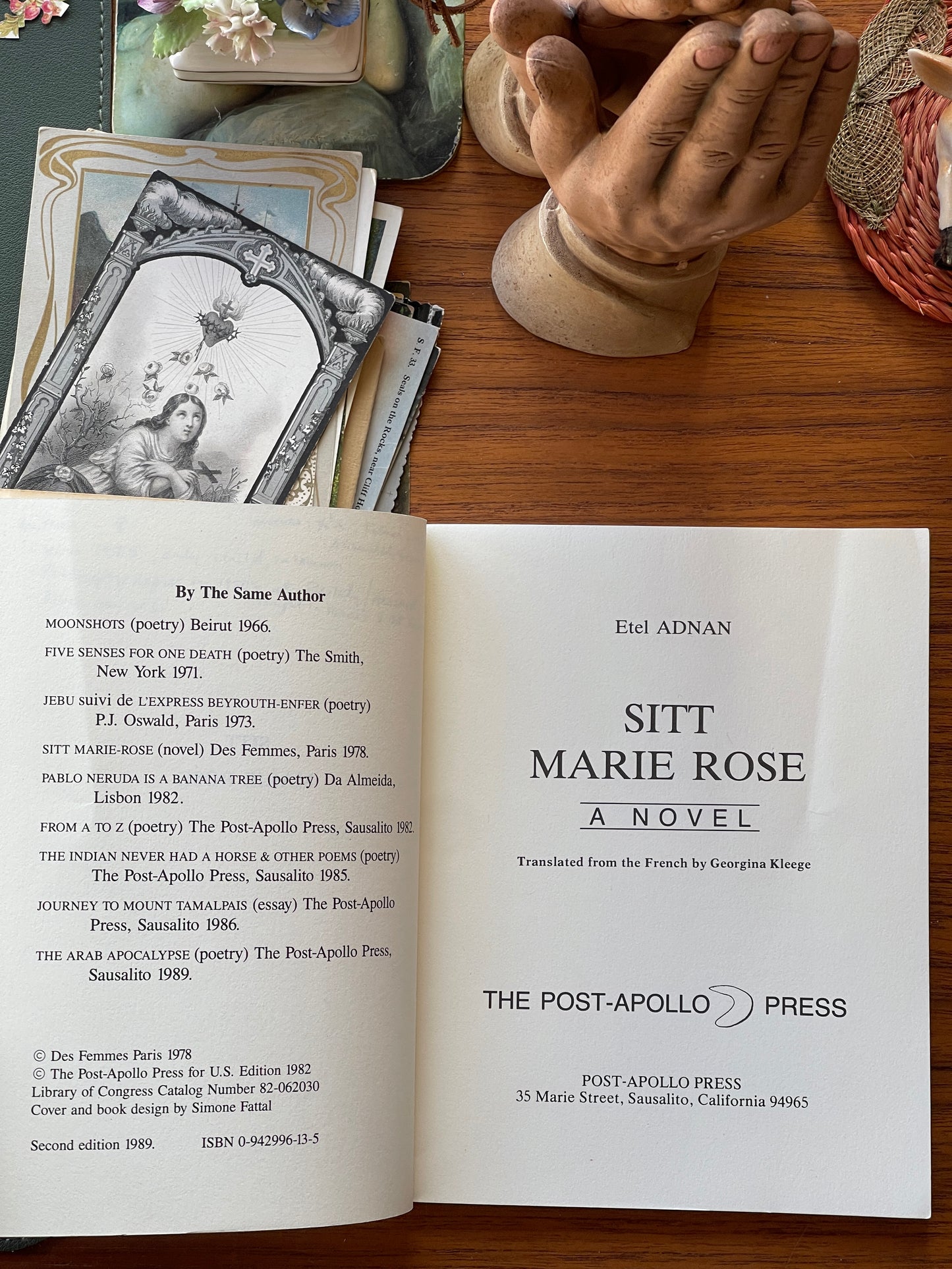 Sitt Marie Rose by Etel Adnan