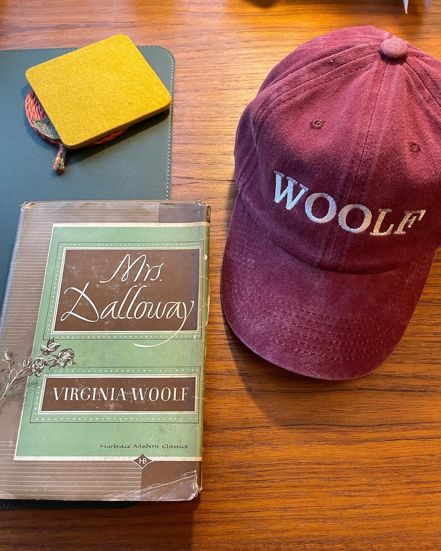 Virginia Woolf Womb House Books Hat