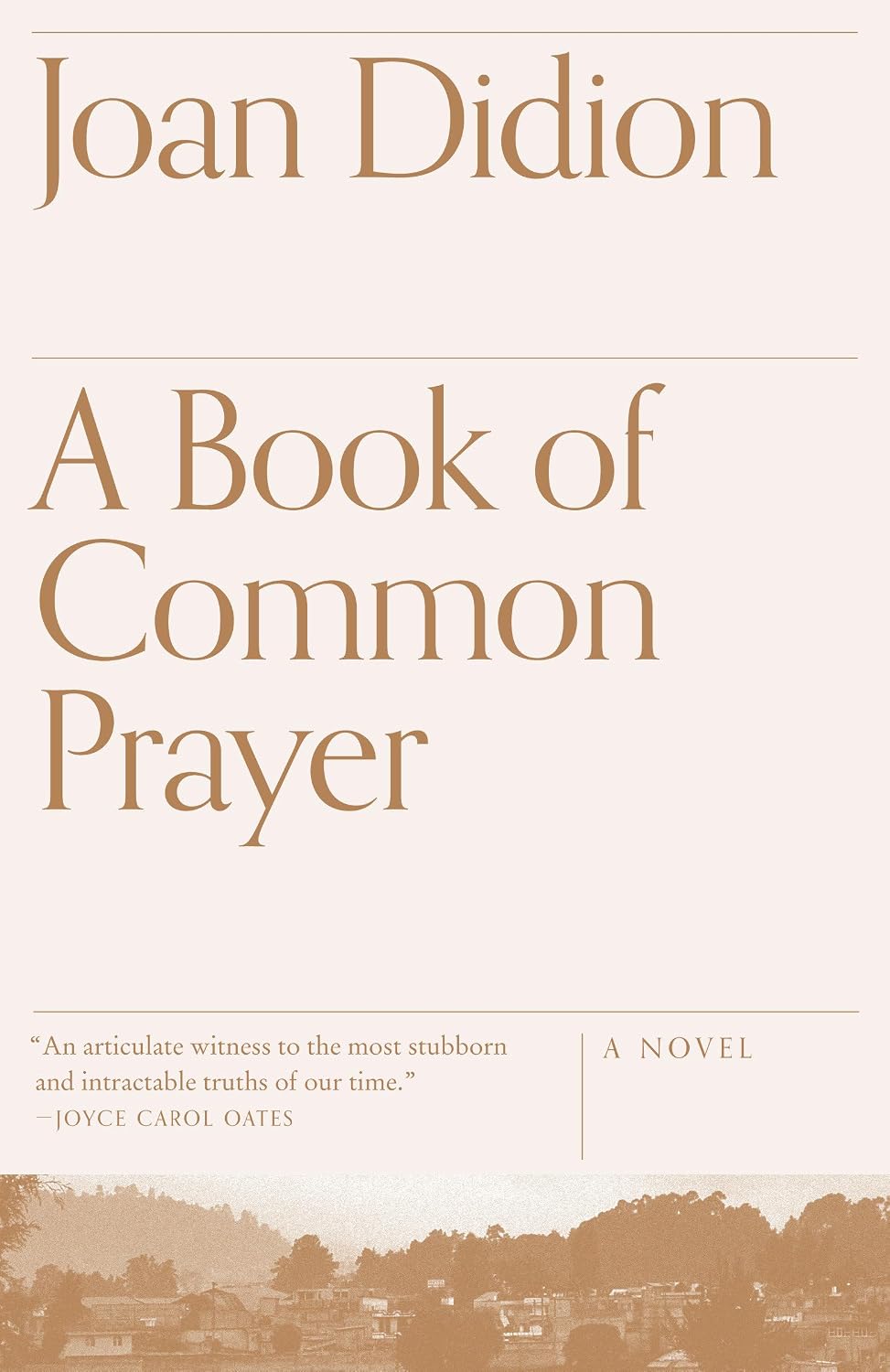 A Book of Common Prayer by Joan Didion