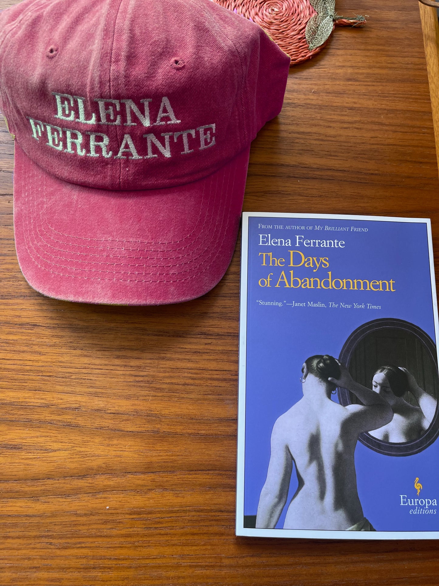 Elena Ferrante Womb House Books Hat