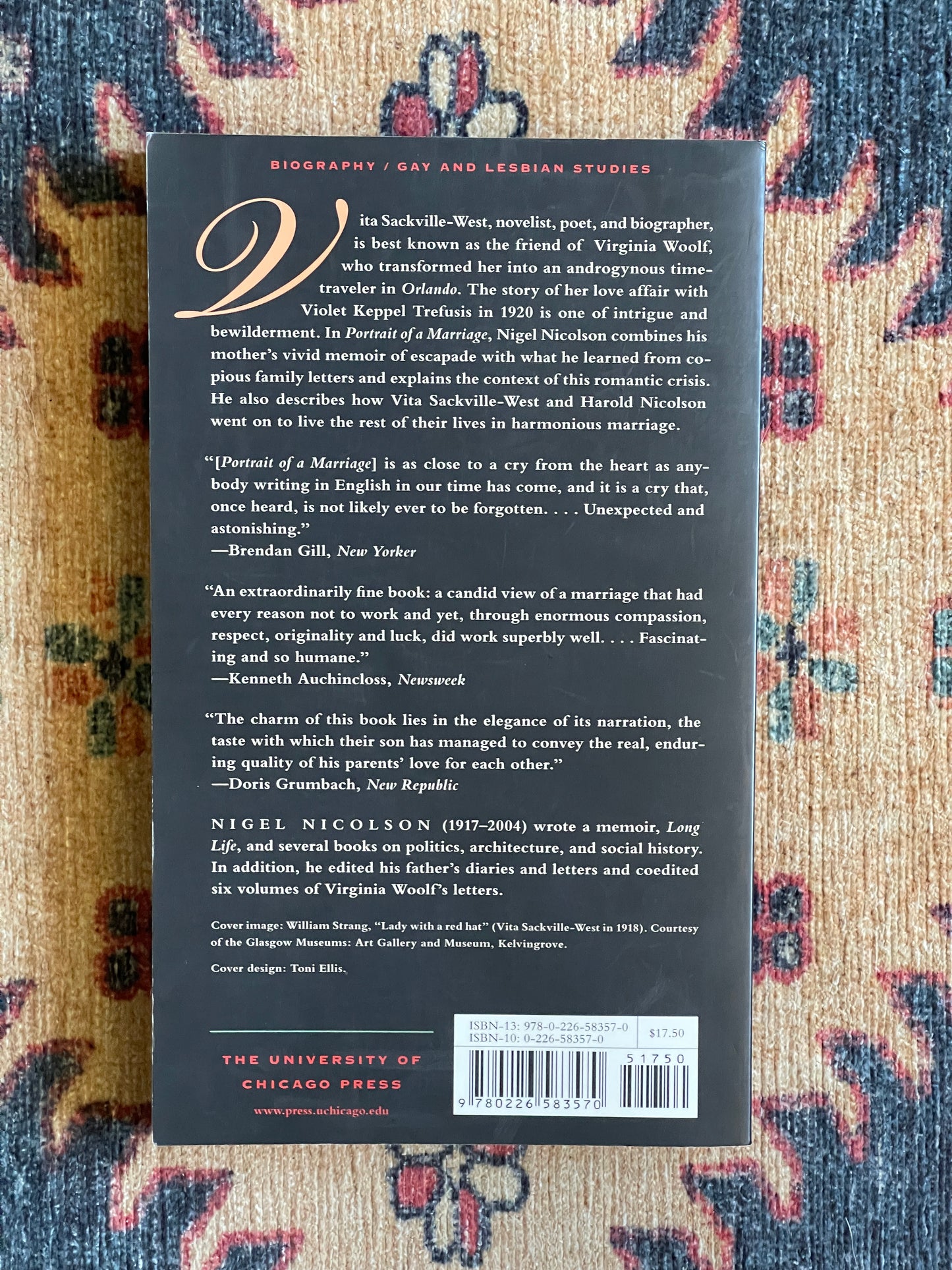 Portrait of a Marriage: Vita Sackville West and Harold Nicolson by Nigel Nicolson