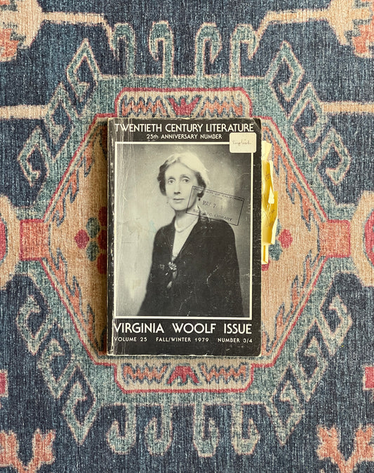 20th Century Literature: Virginia Woolf Issue Vol. 25 Fall/Winter 1979
