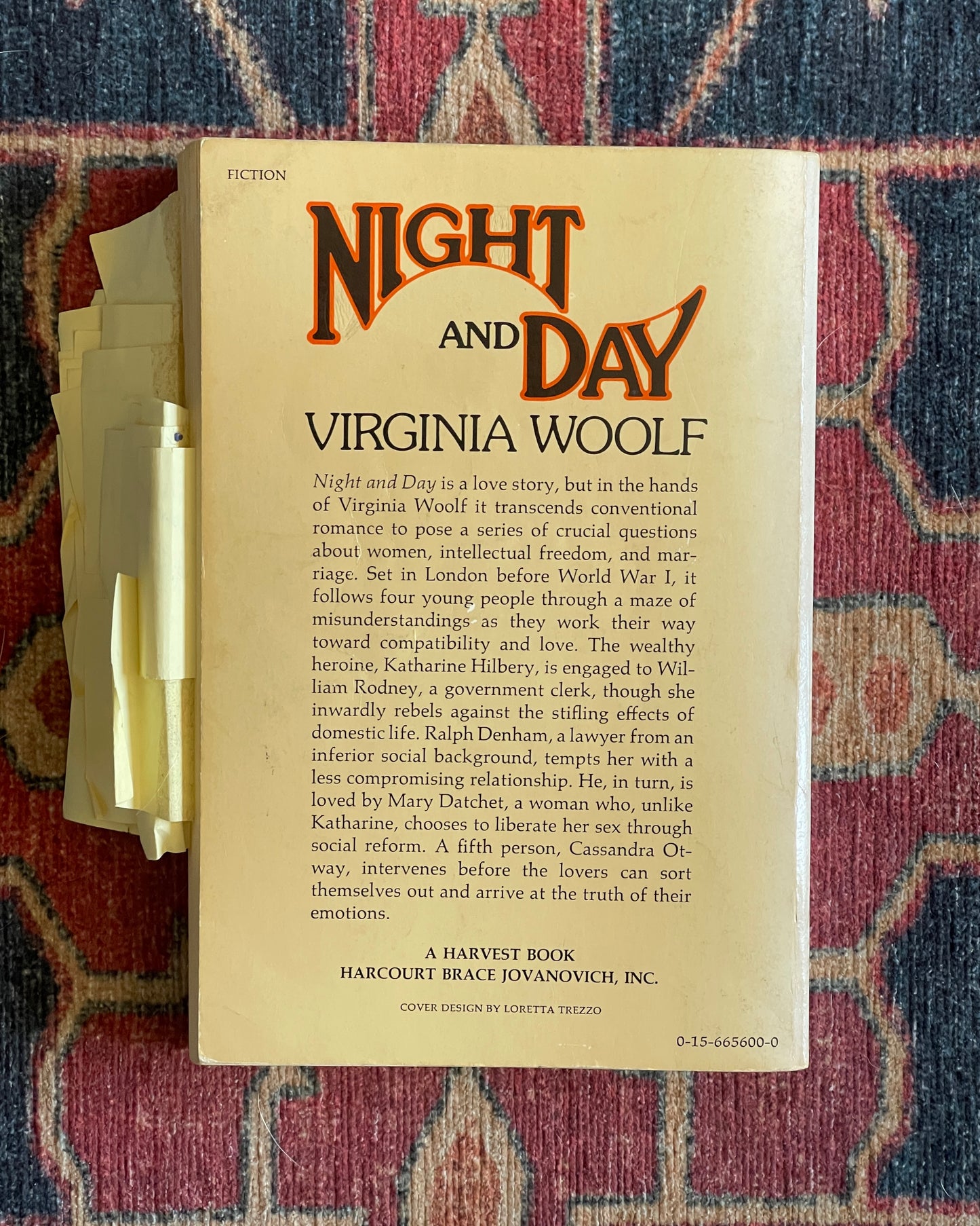 Night and Day by Virginia Woolf - Sandra M. Gilbert working copy