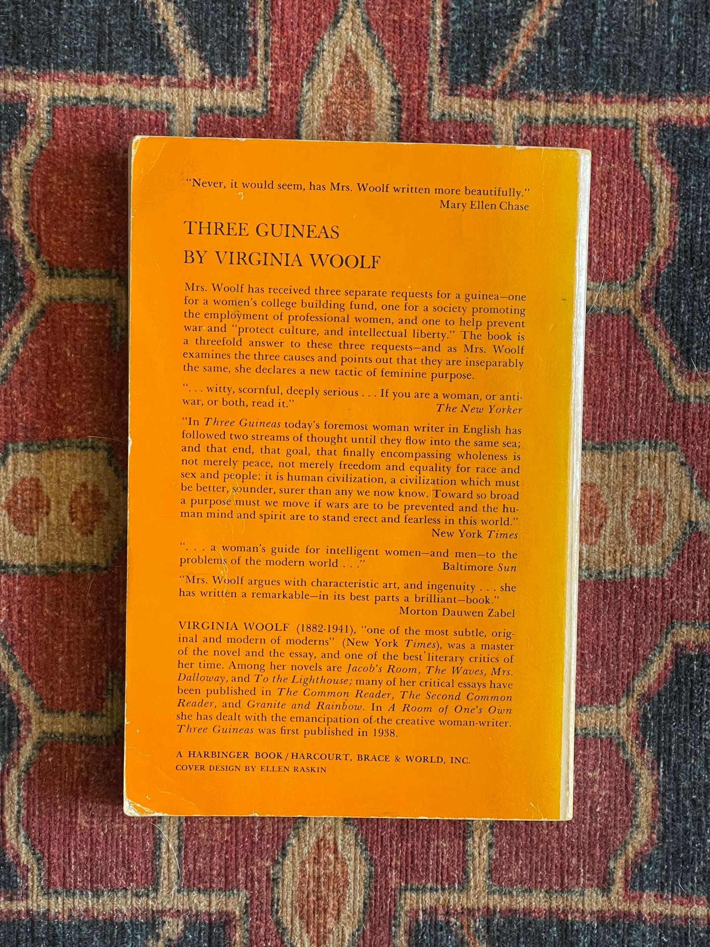 Three Guineas by Virginia Woolf - Sandra M. Gilbert working copy