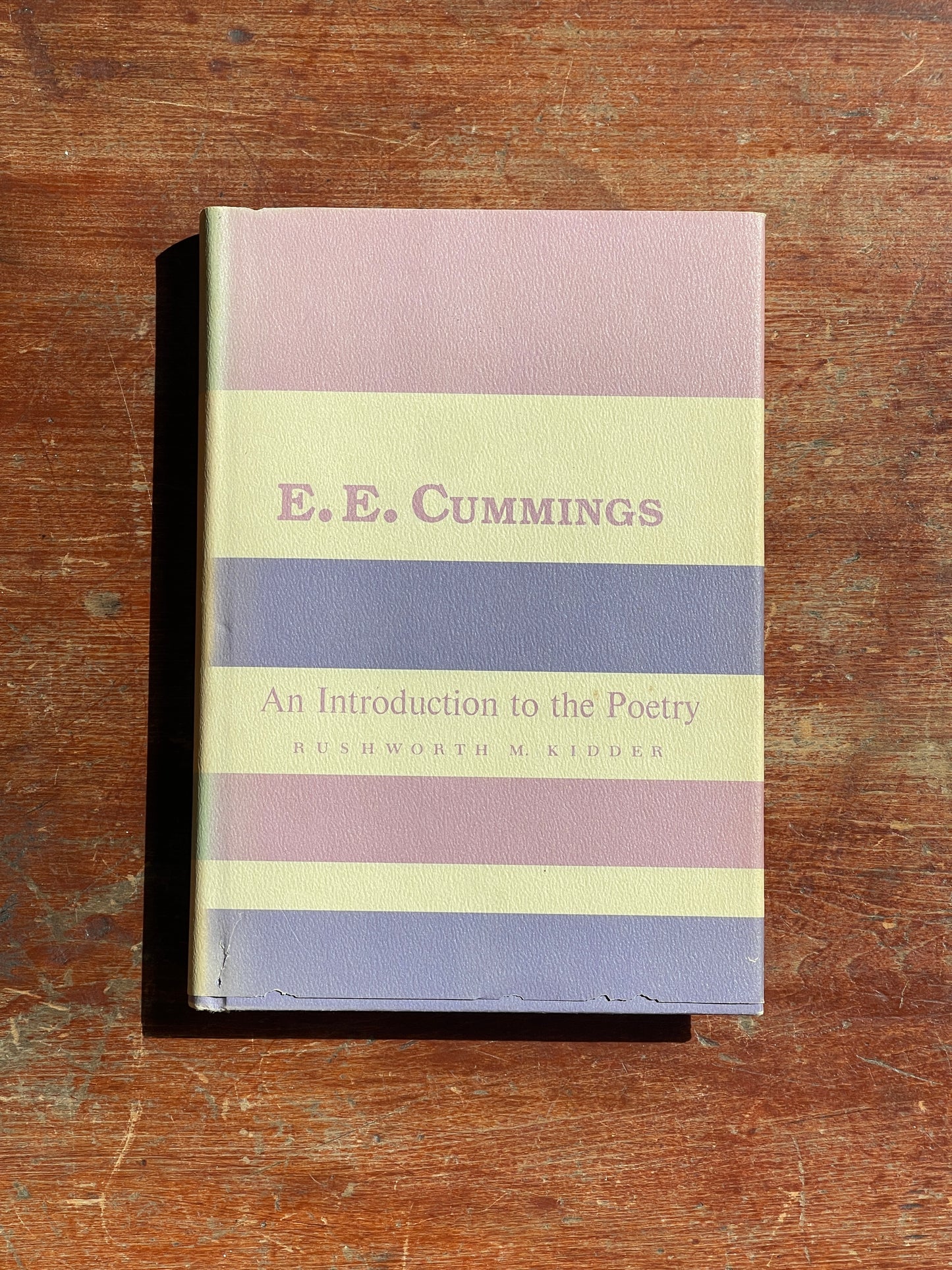 E.E. Cummings: An Introduction to the Poetry by Rushworth M. Kidder
