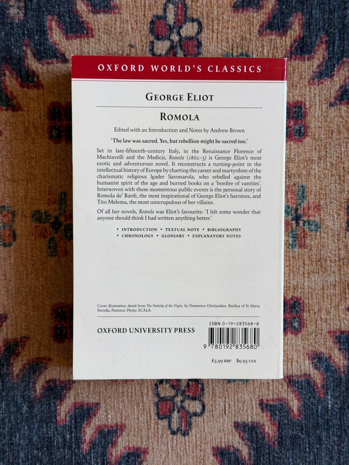 Romola by George Eliot