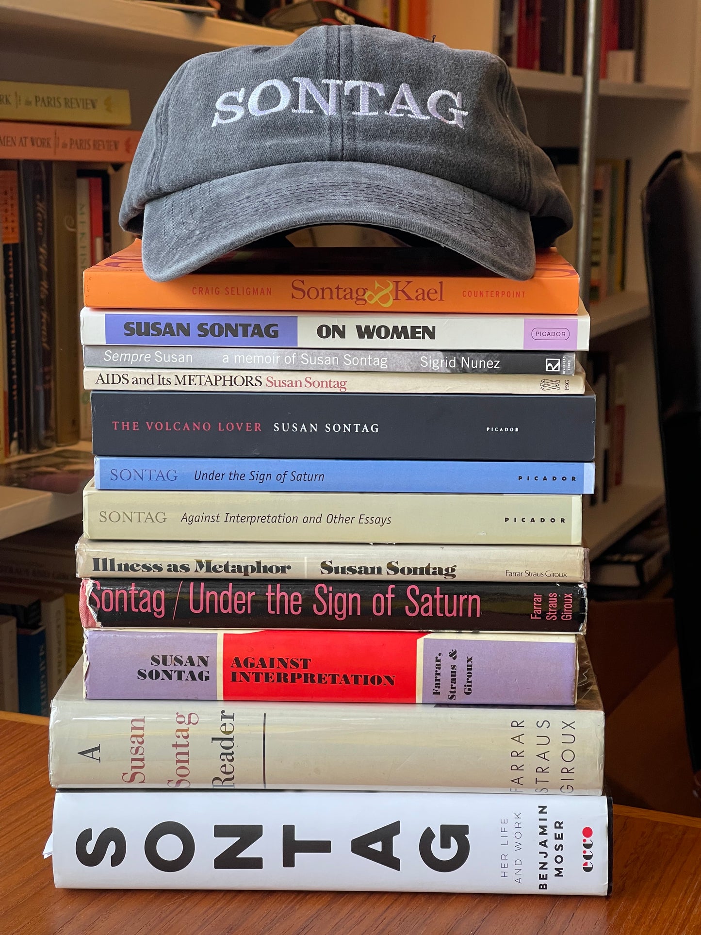 Susan Sontag Womb House Books Hat