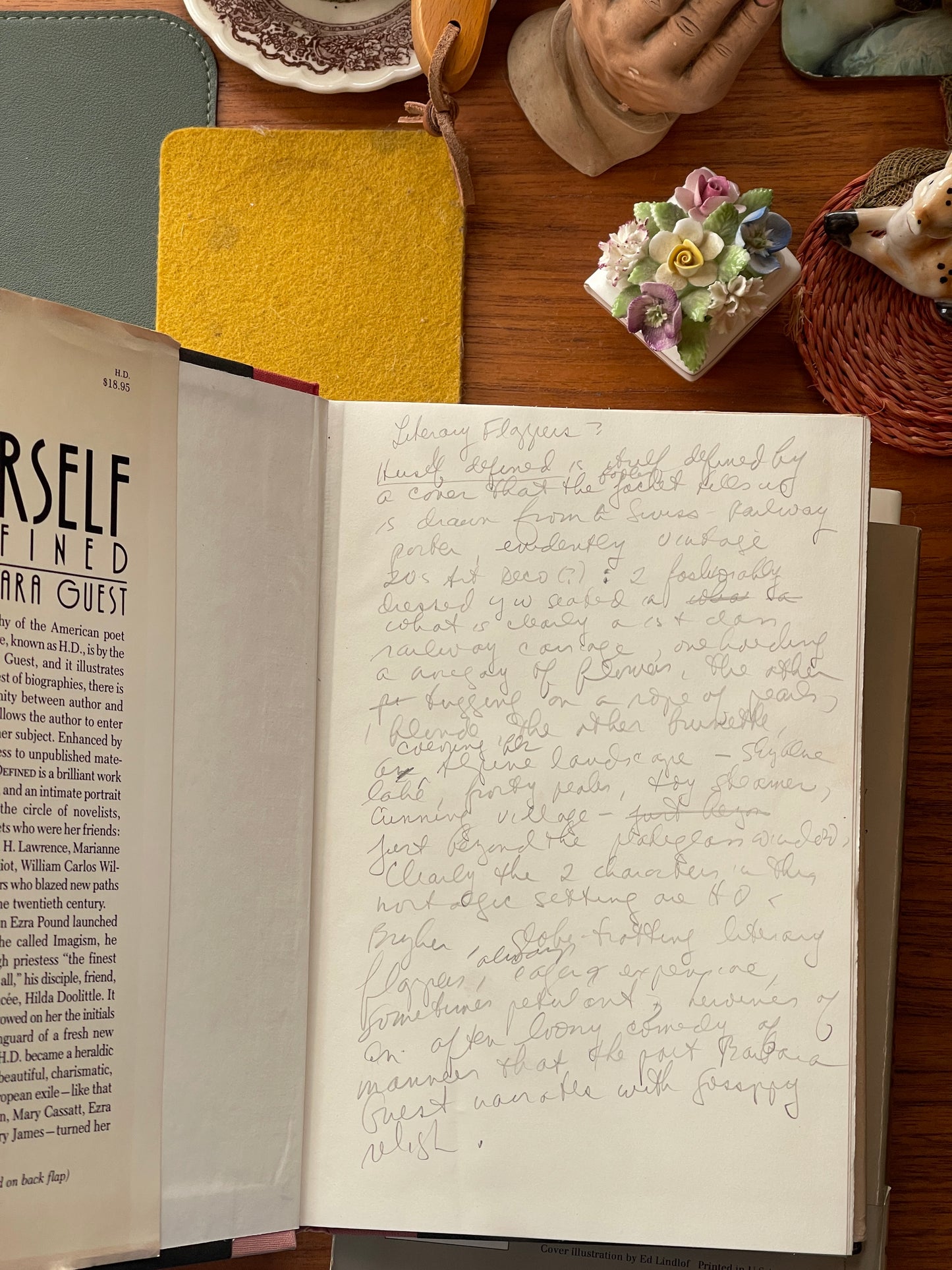 Herself Defined: The Poet H.D. and Her World by Barbara Guest - First Edition