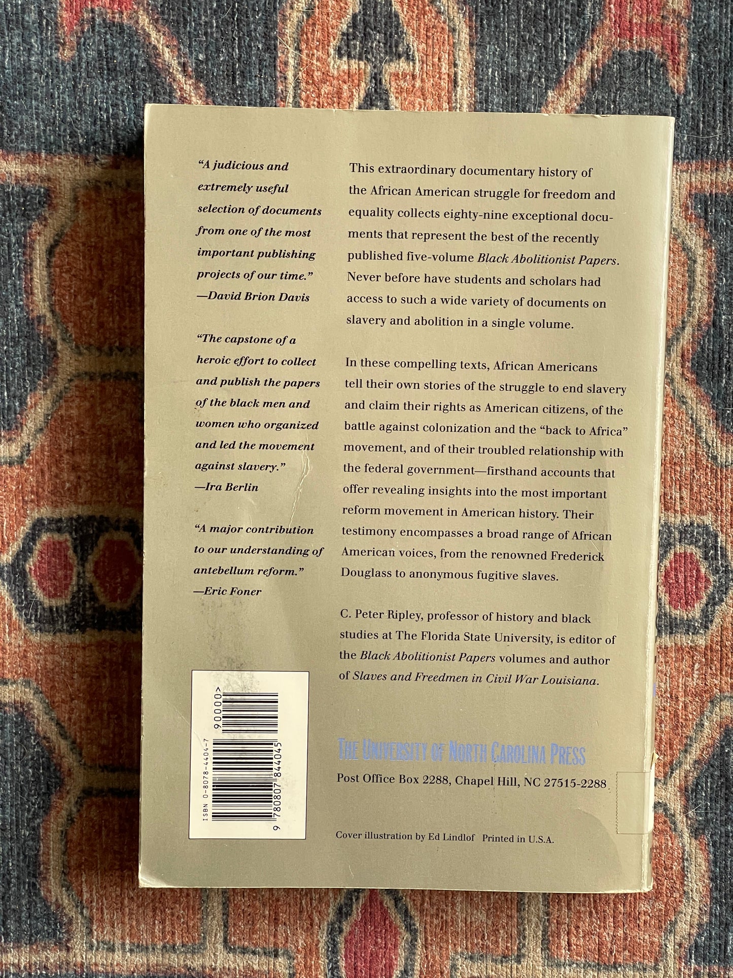Witness for Freedom: African American Voices on Race, Slavery, and Emancipation