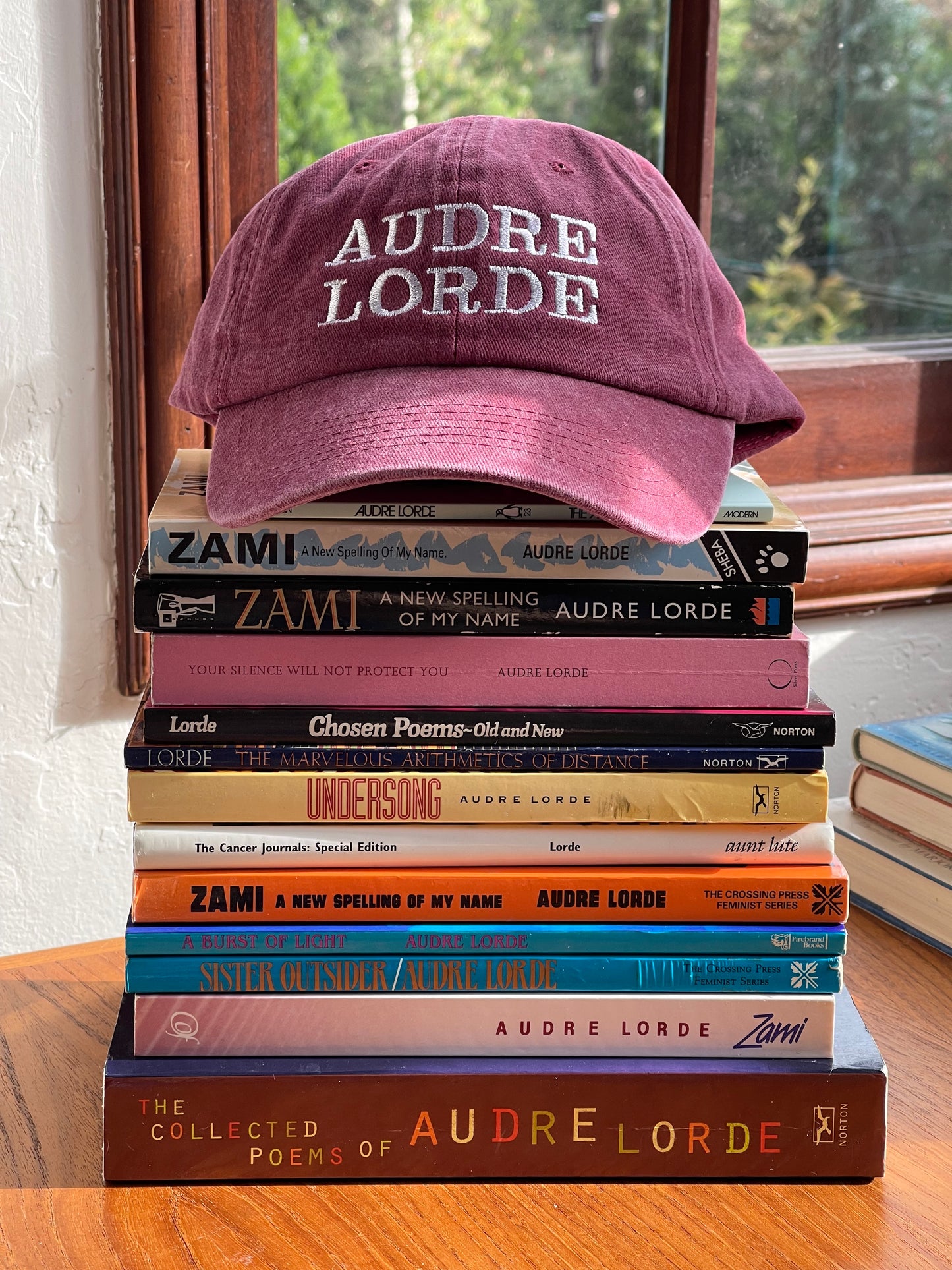 Audre Lorde Womb House Books hat