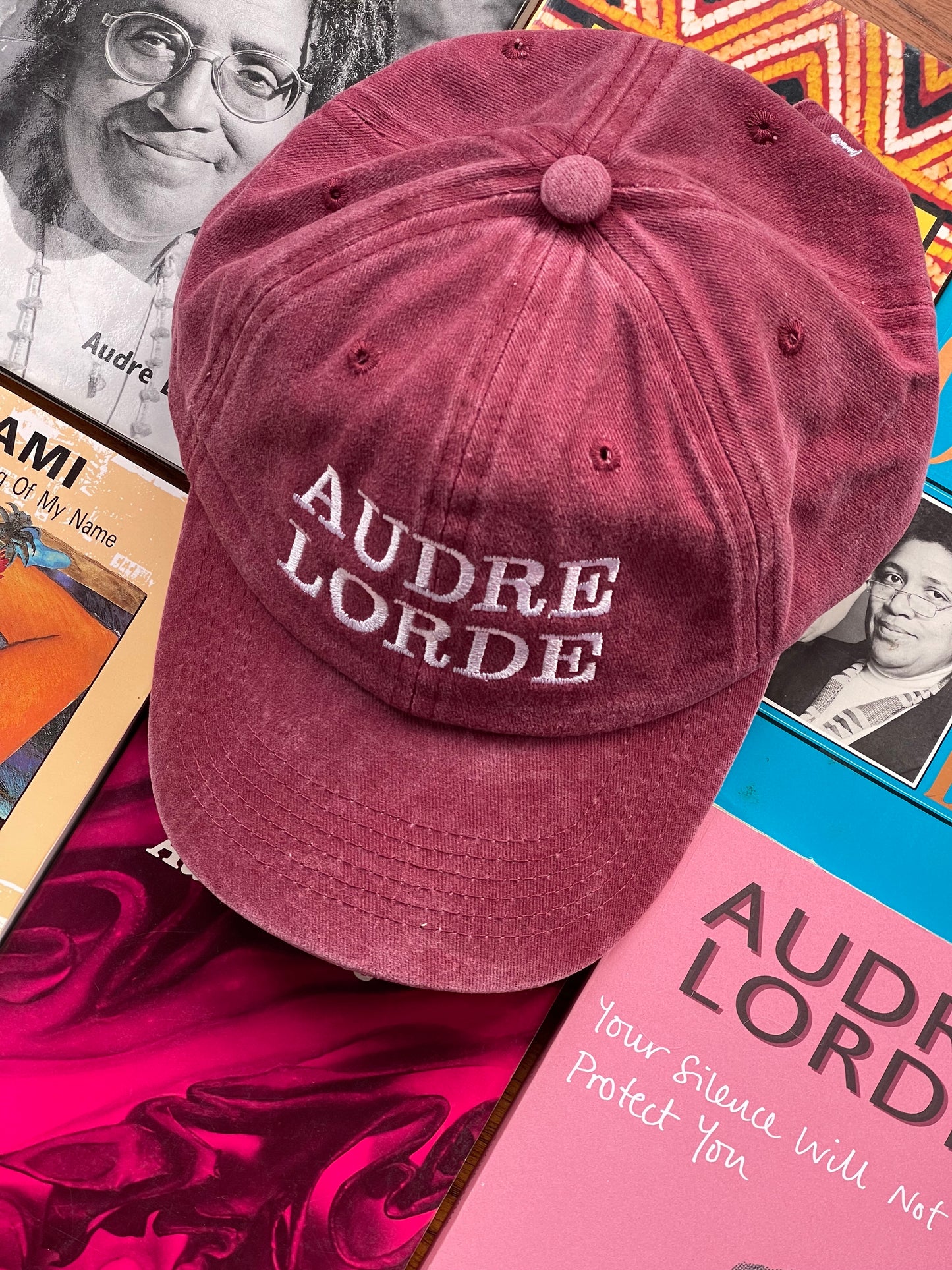 Audre Lorde Womb House Books hat