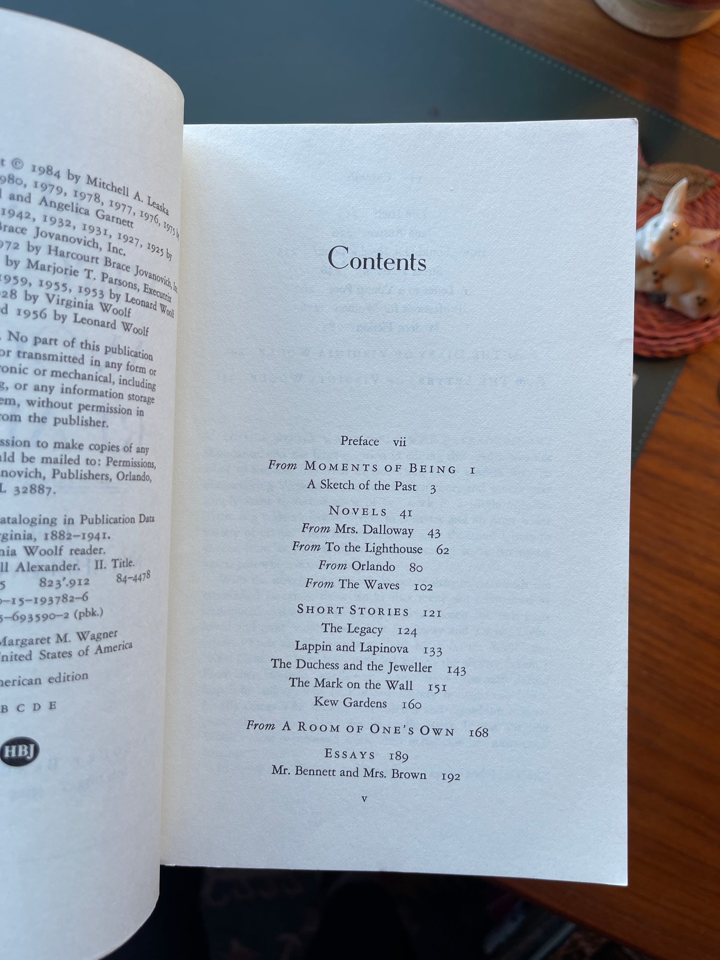 The Virginia Woolf Reader ed. Mitchell A. Leaska