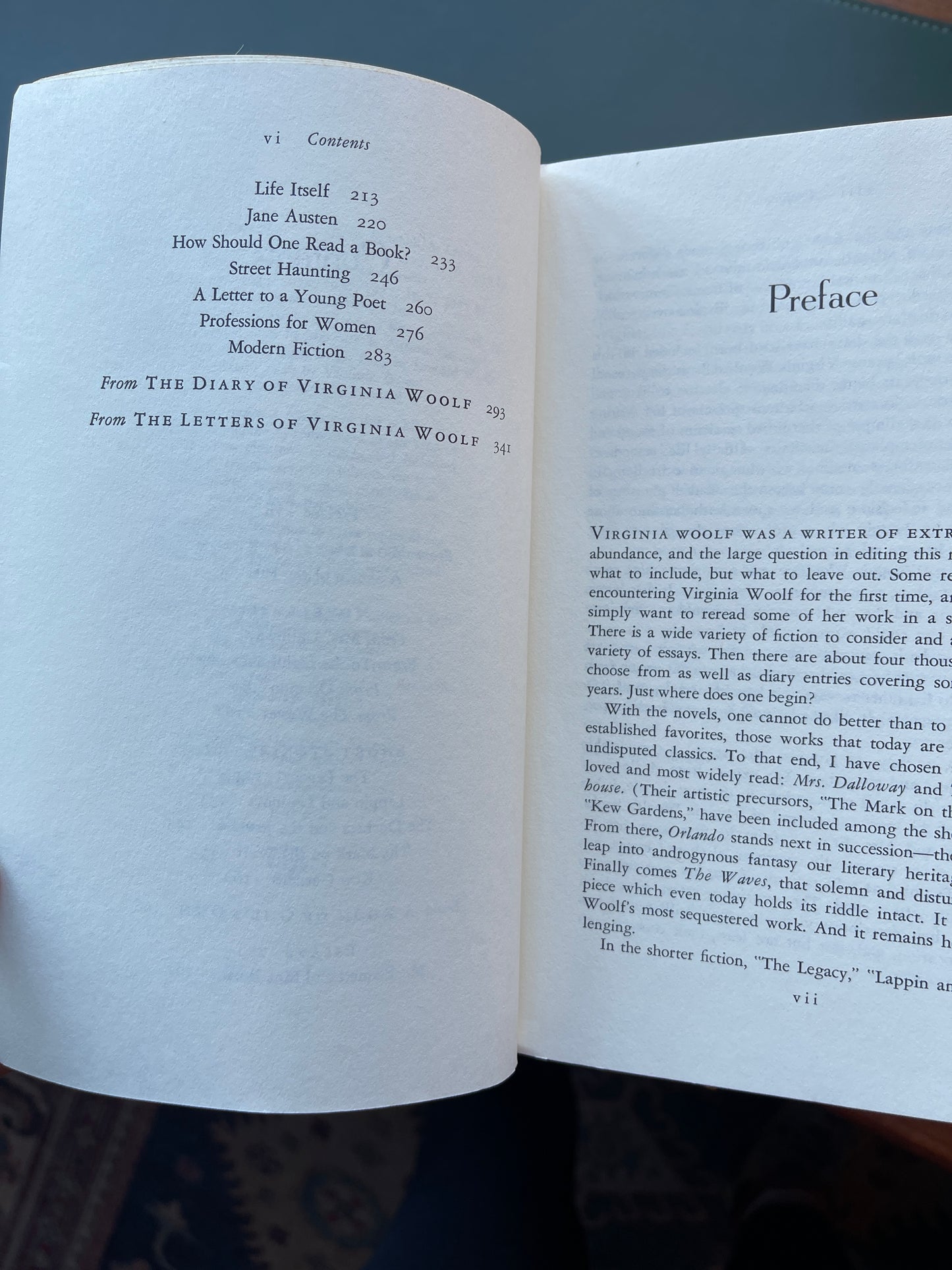 The Virginia Woolf Reader ed. Mitchell A. Leaska