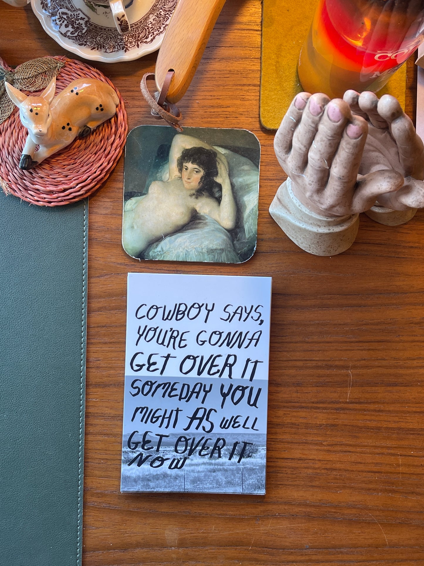 Might as Well postcard by Lord Cowboy