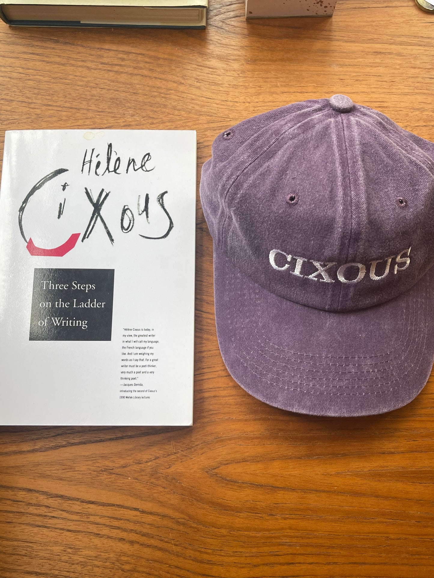 Hélène Cixous Womb House Books Hat