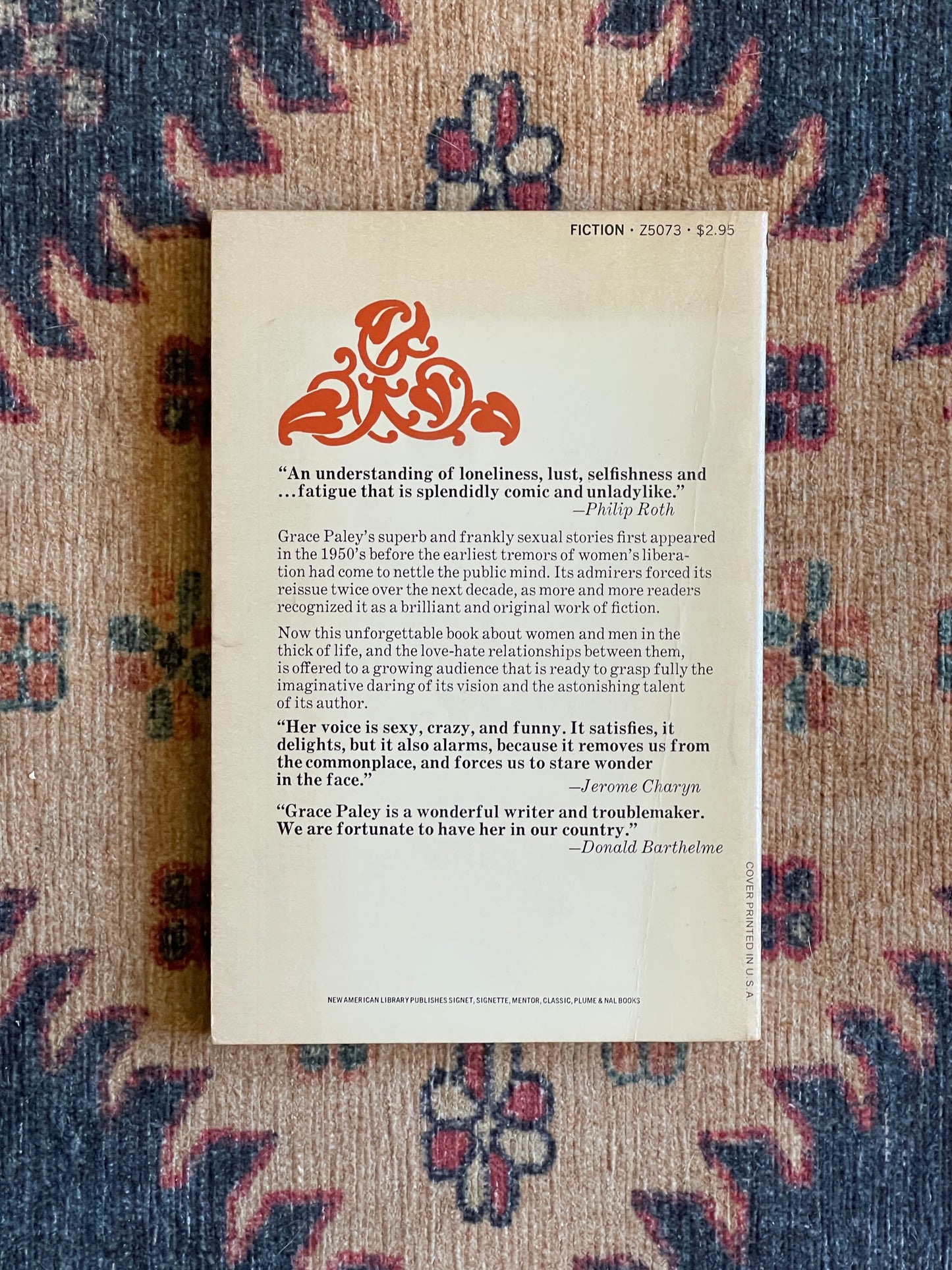 The Little Disturbances of Man by Grace Paley