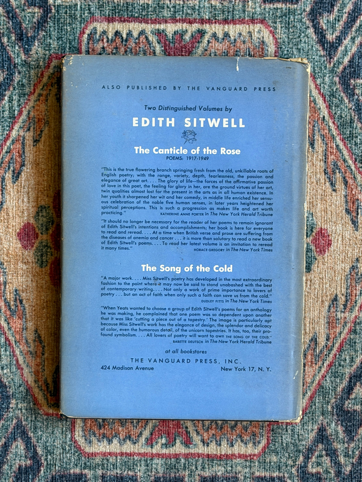 A Book of Winter, Compiled by Edith Sitwell - First Edition