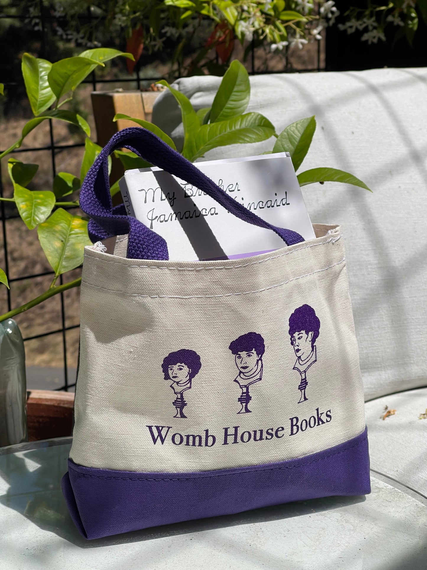The Womb House Books Mini-Tote