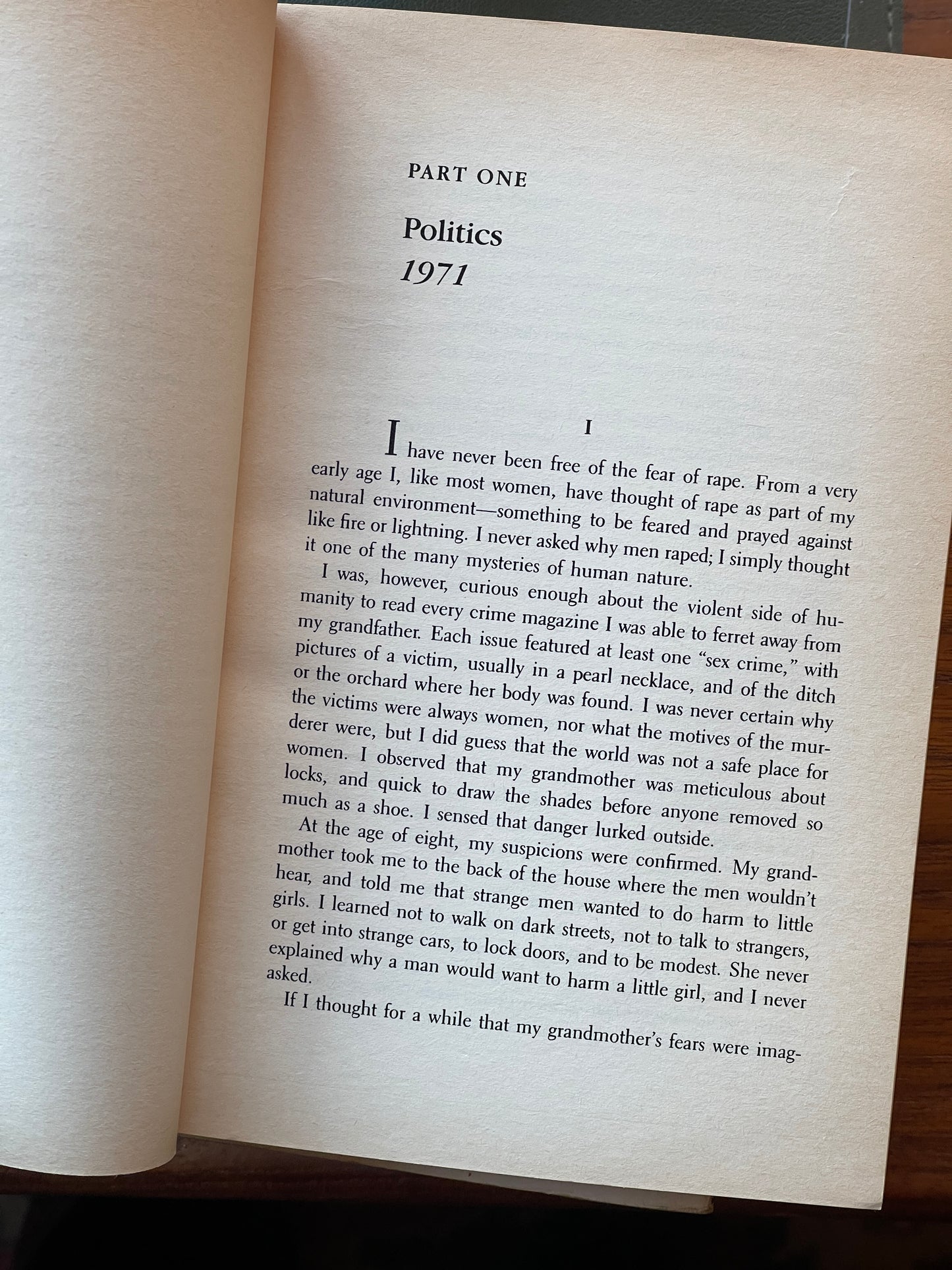 Rape: The Politics of Consciousness by Susan Griffin