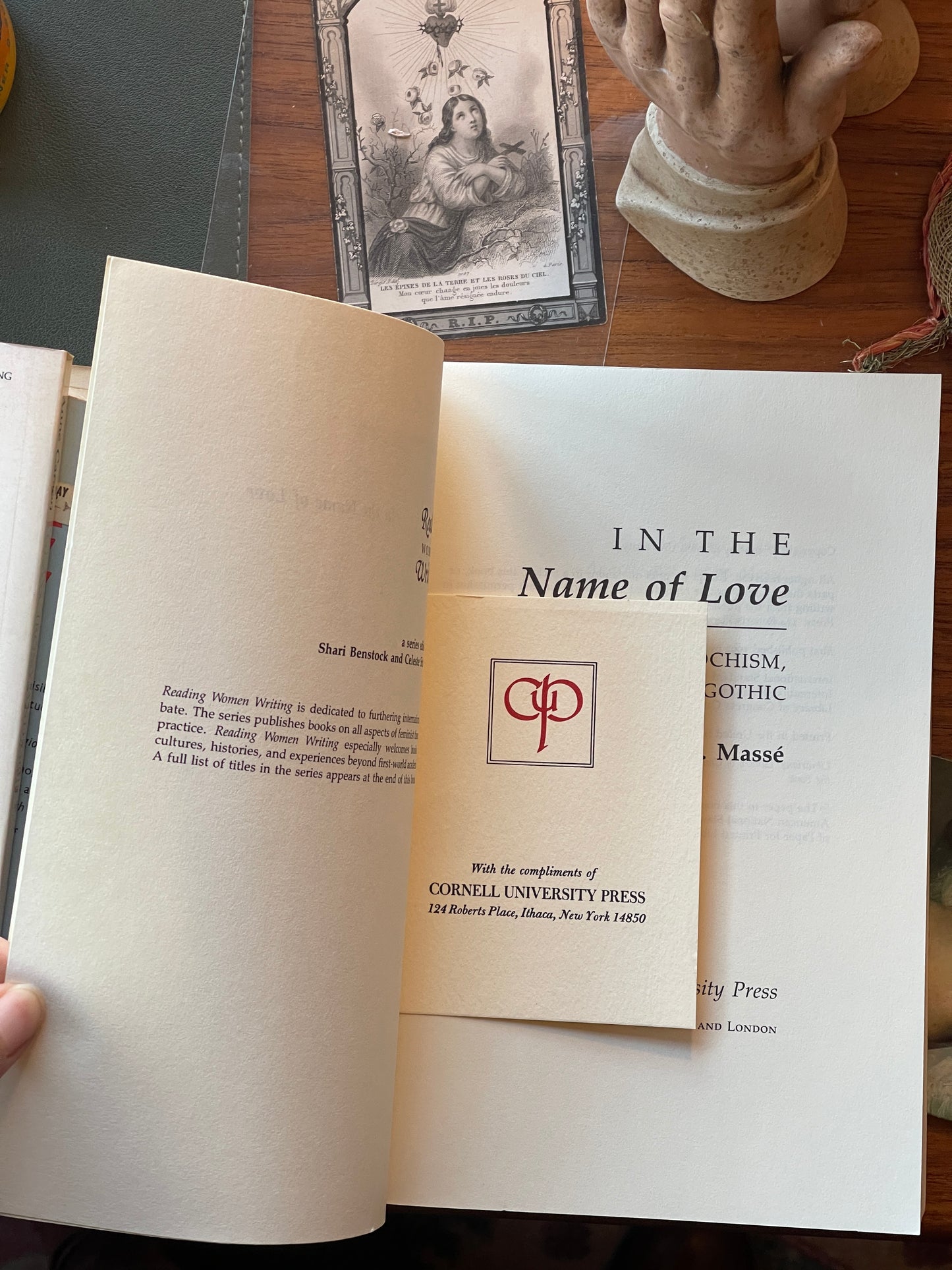 In the Name of Love: Women, Masochism, and the Gothic by Michelle A. Massé