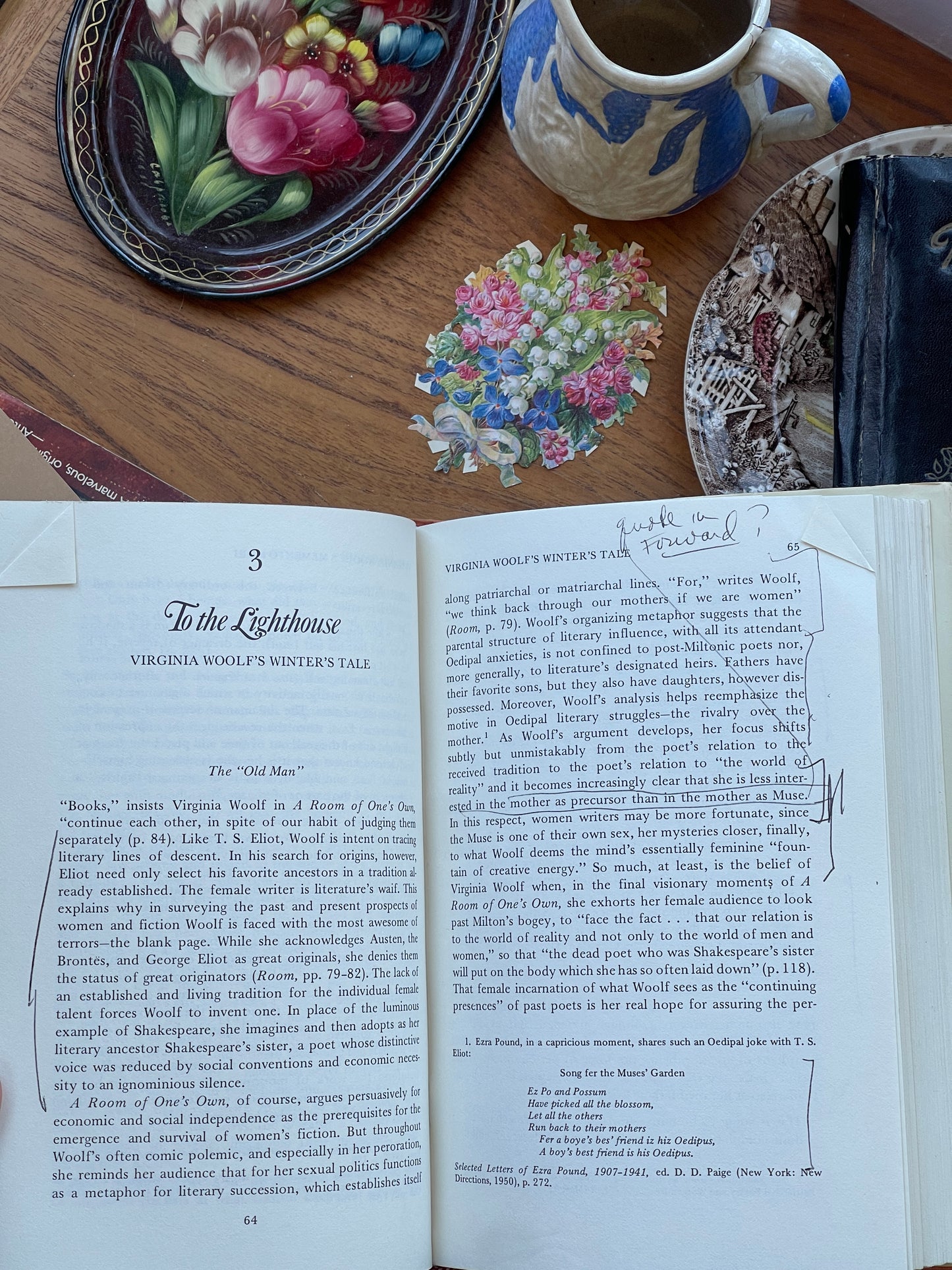 Virginia Woolf's Major Novels: The Fables of Anon by Maria DiBattista - First Edition