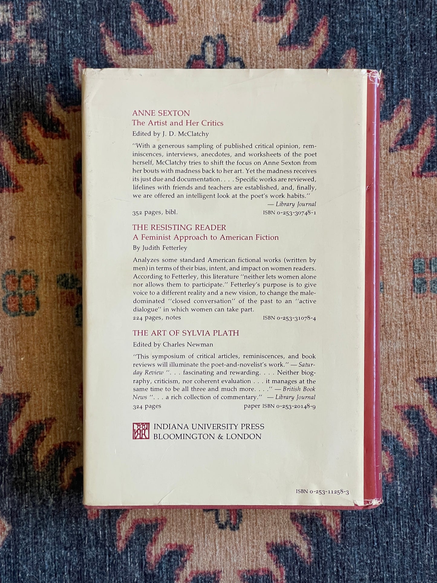 Shakespeare's Sisters: Feminist Essays on Women Poets by Sandra M. Gilbert and Susan Gubar - First Edition