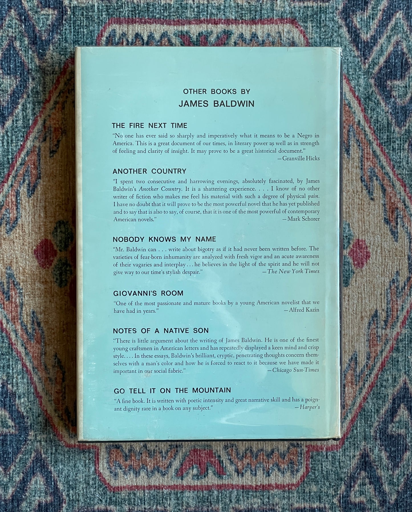 Blues for Mister Charlie by James Baldwin - First Edition