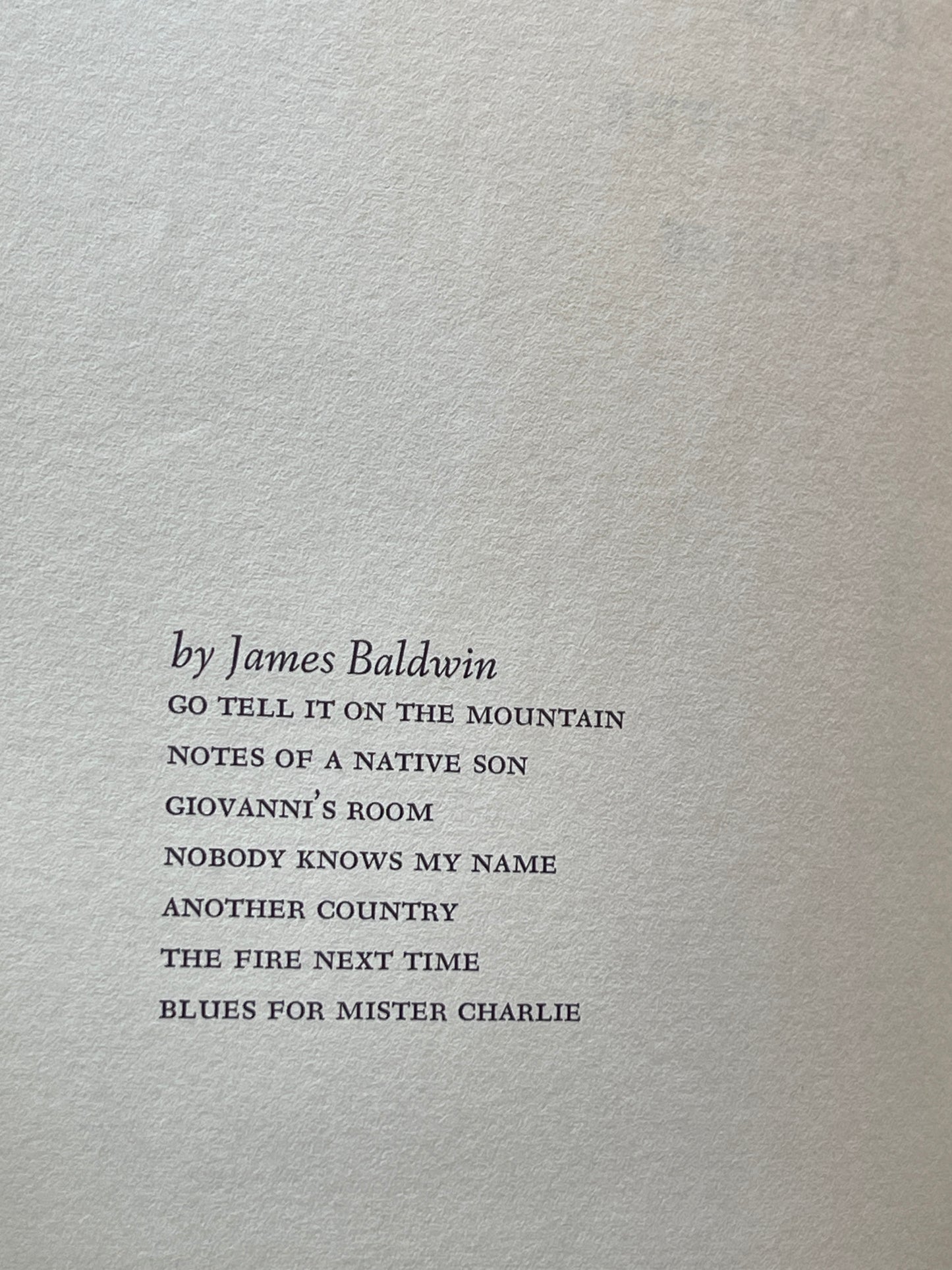 Blues for Mister Charlie by James Baldwin - First Edition