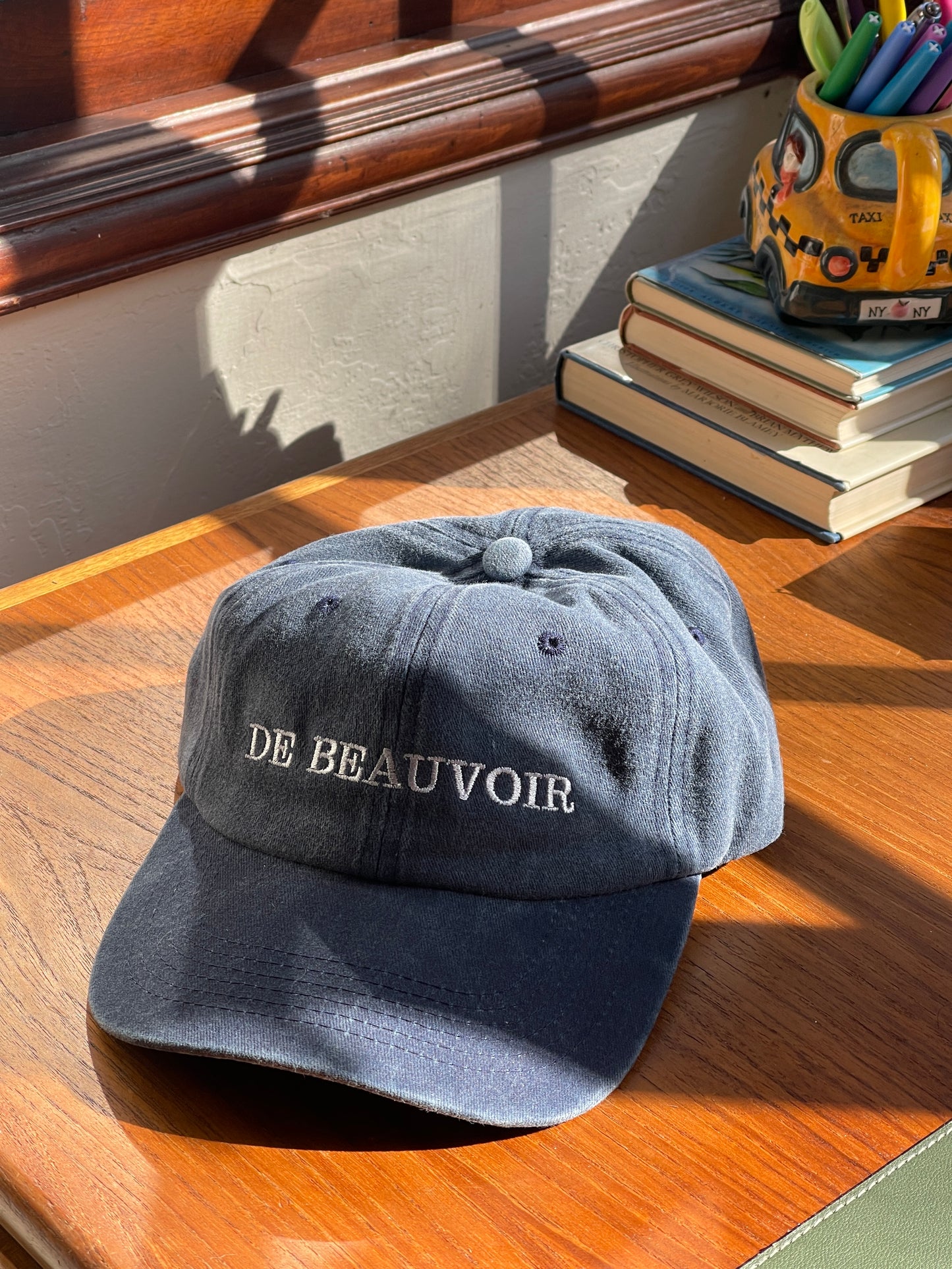 Simone de Beauvoir Womb House Books Hat
