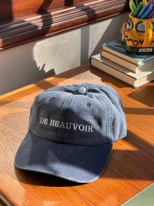 Simone de Beauvoir Womb House Books Hat