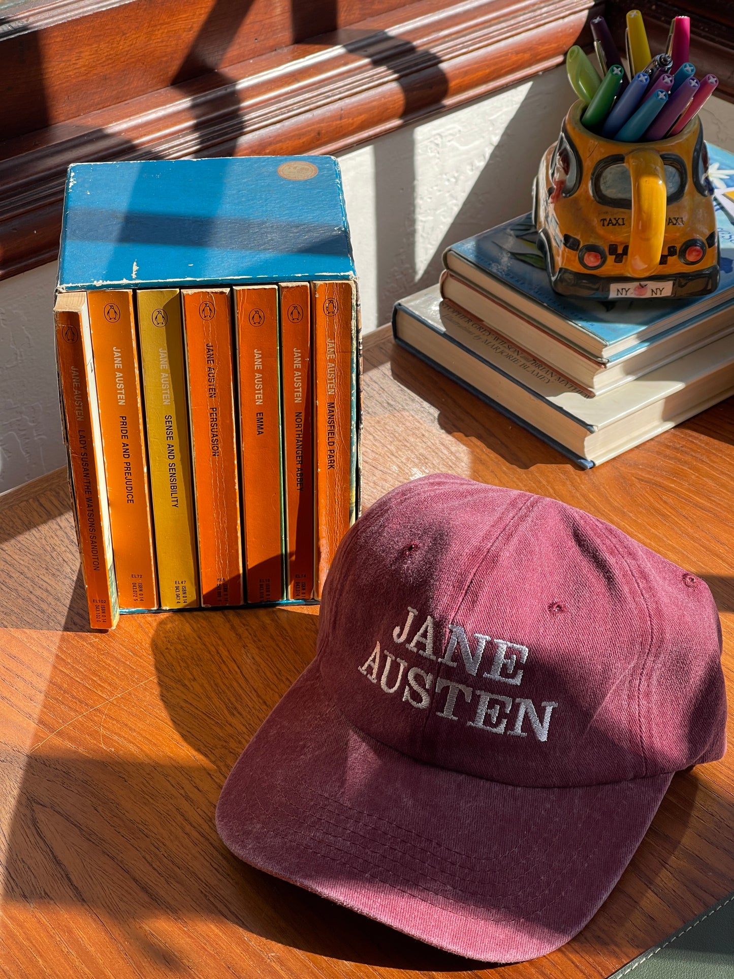 Jane Austen Womb House Books Hat