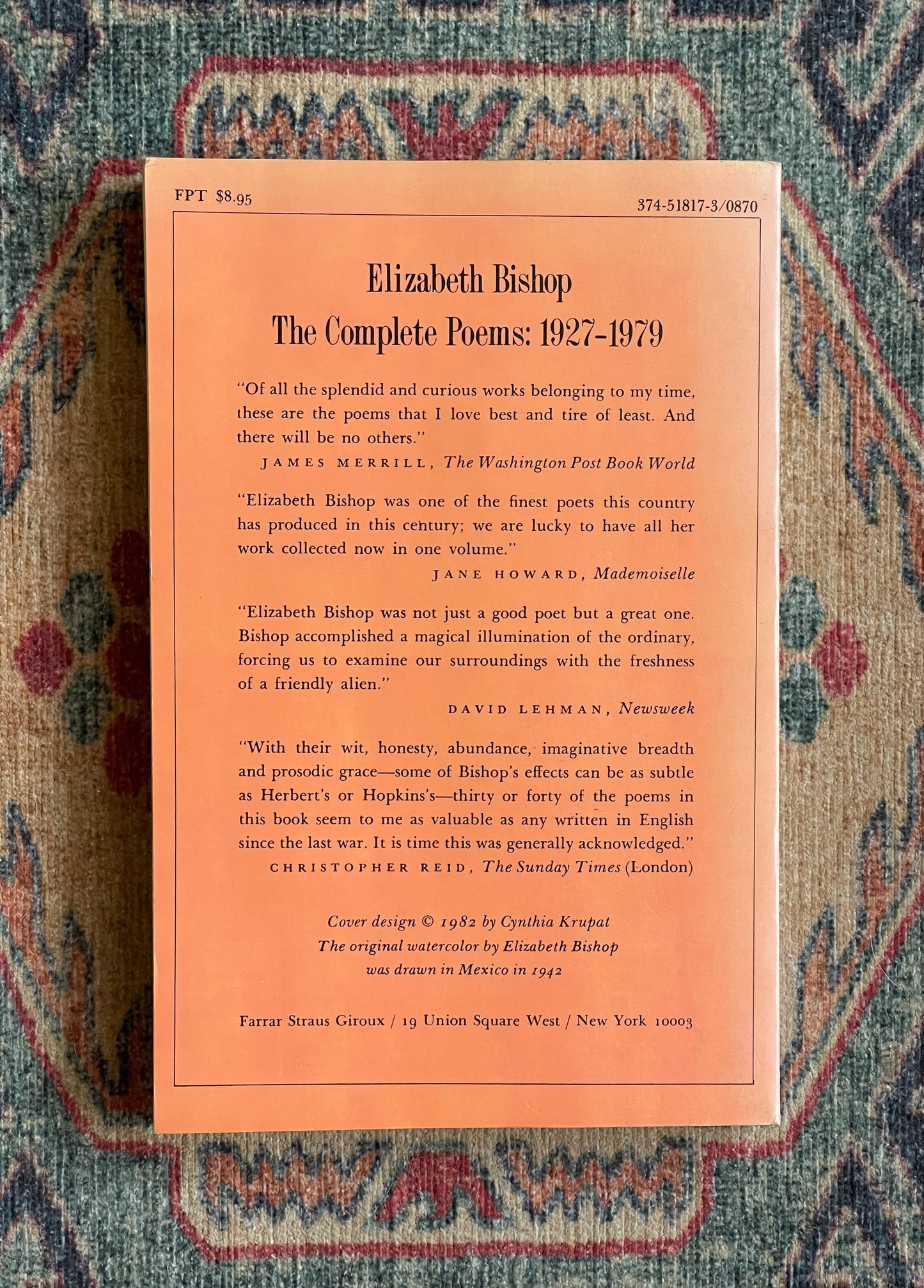 Elizabeth Bishop: The Complete Poems