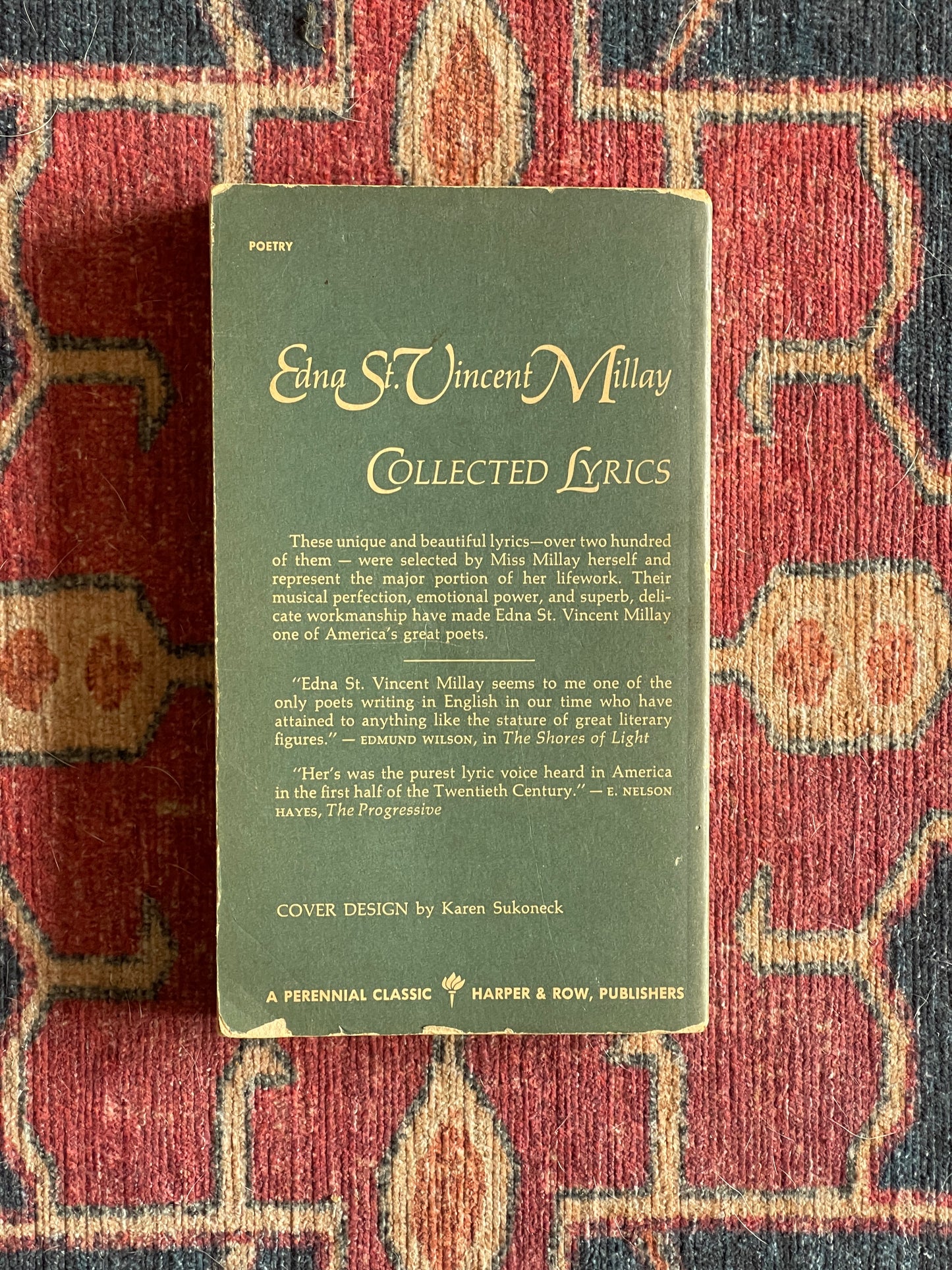 Edna St. Vincent Millay: Collected Lyrics