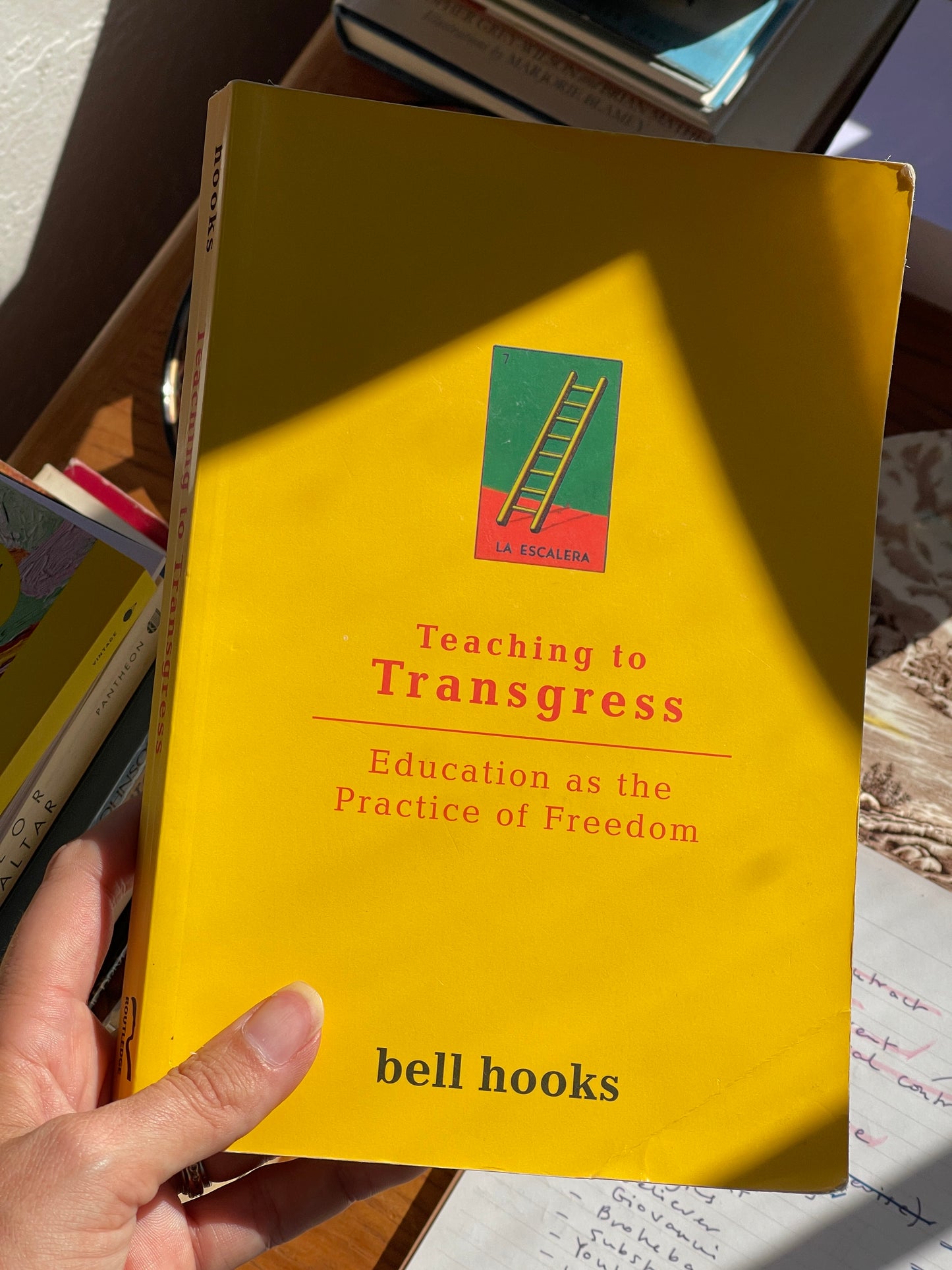 Teaching to Transgress by bell hooks