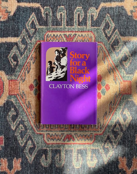 Story for a Black Night by Clayton Bess - First Edition