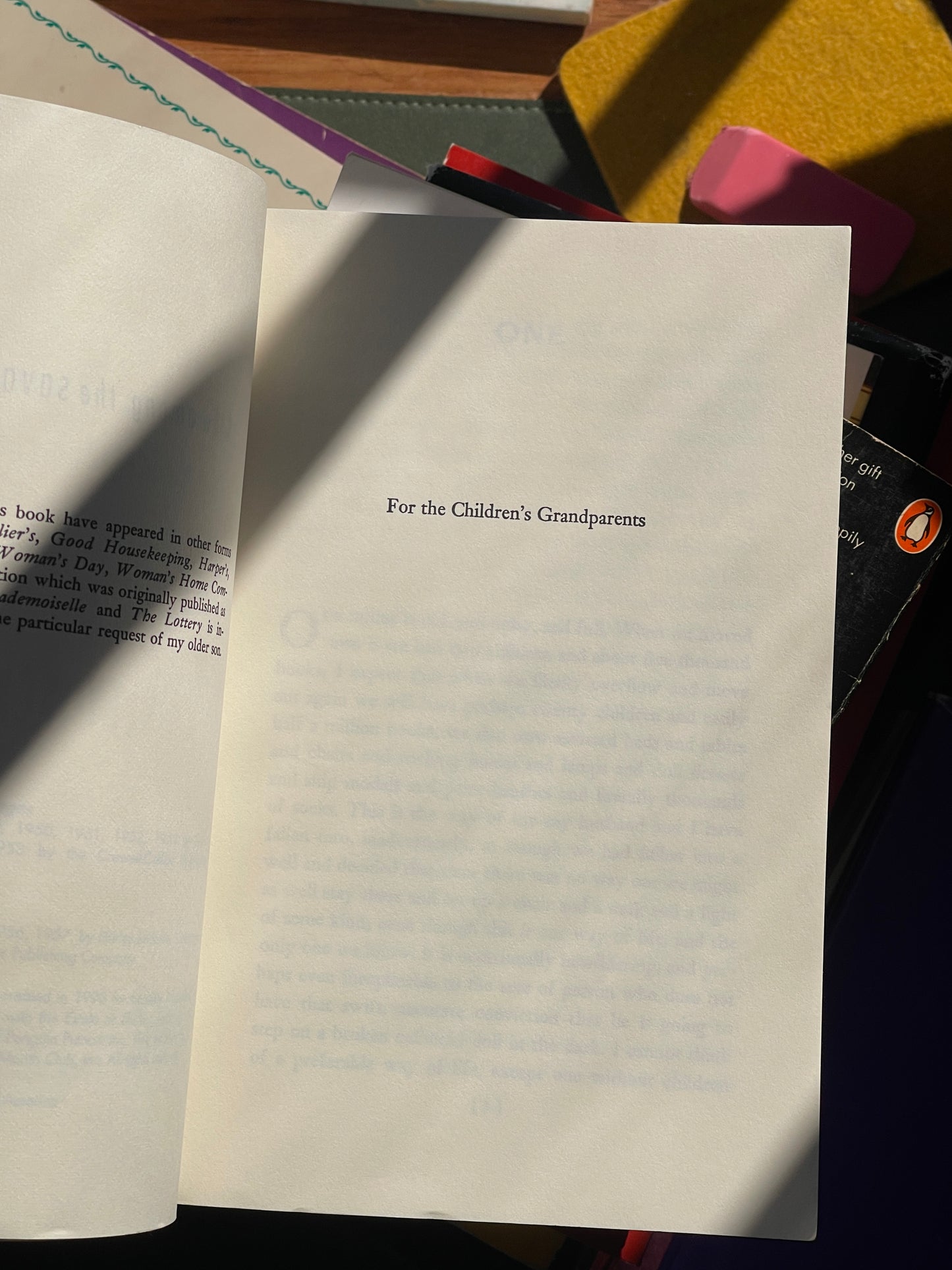 Life Among the Savages and Raising Demons by Shirley Jackson