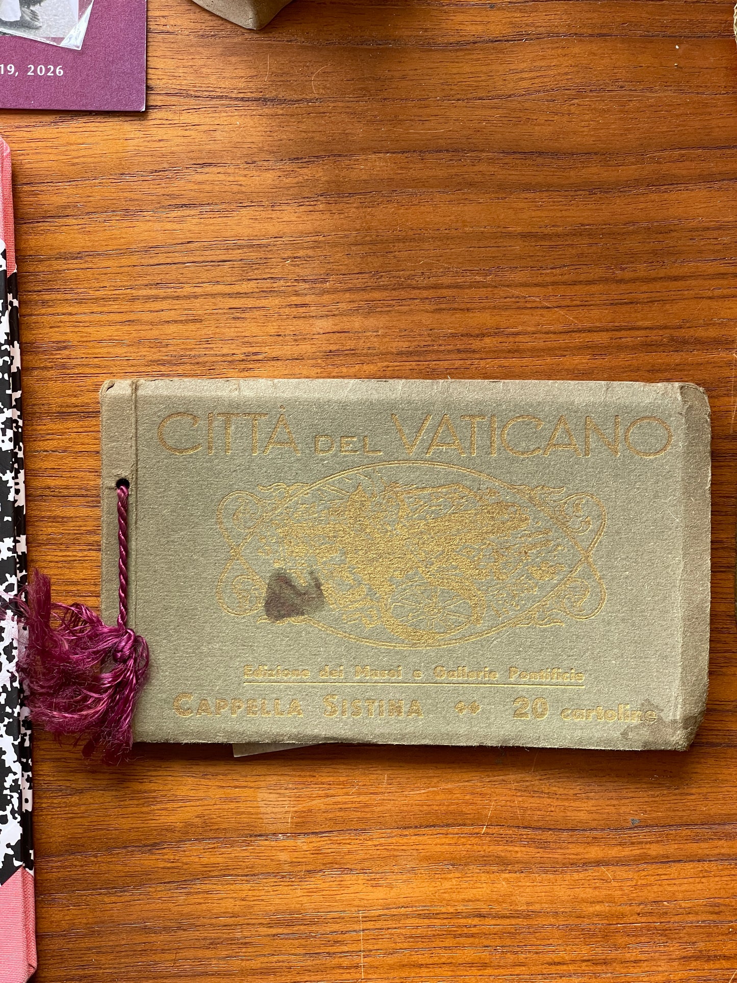 Citta del Vaticano Postcard Book