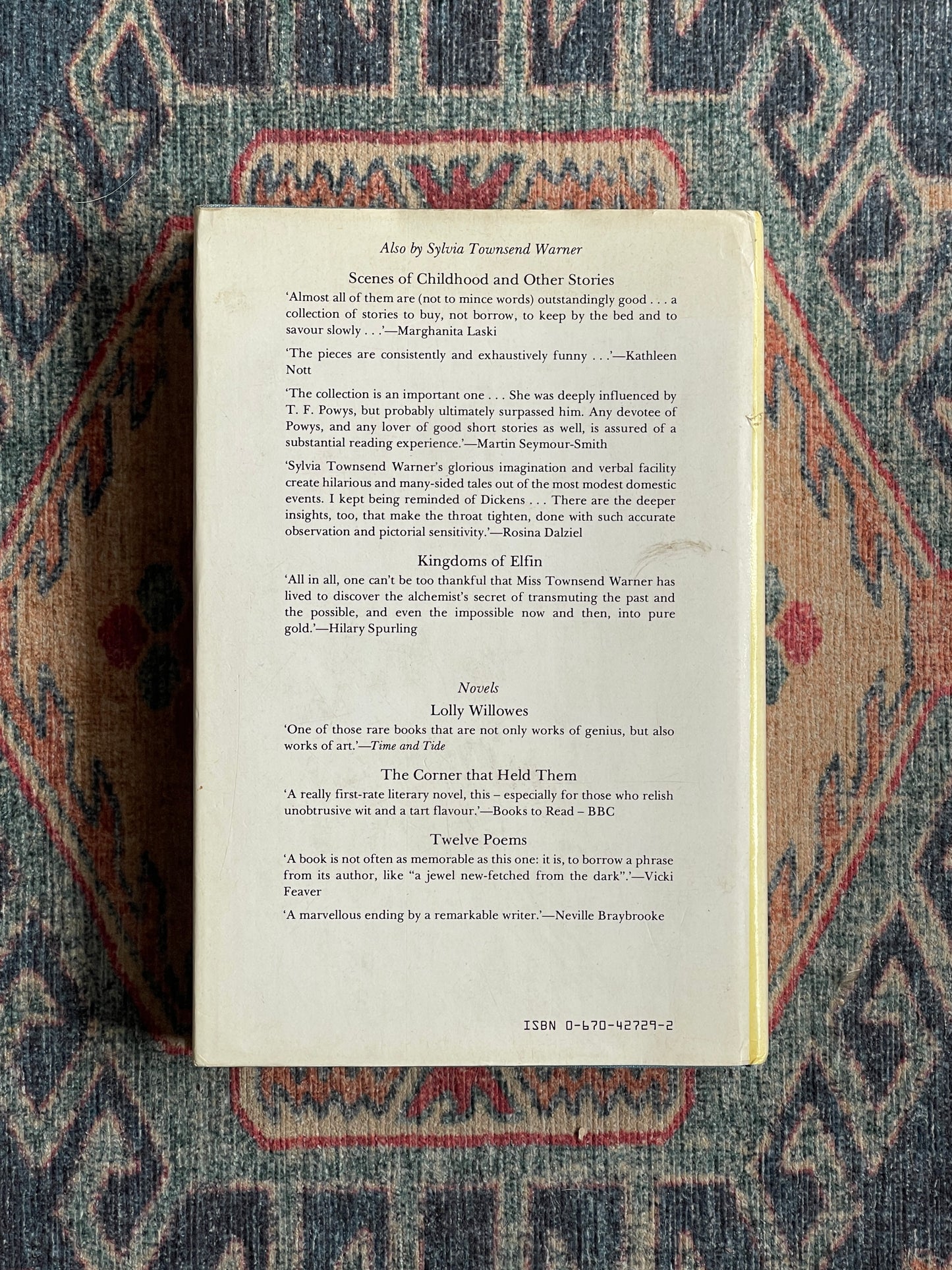 Sylvia Townsend Warner: Letters edited by William Maxwell - First Edition