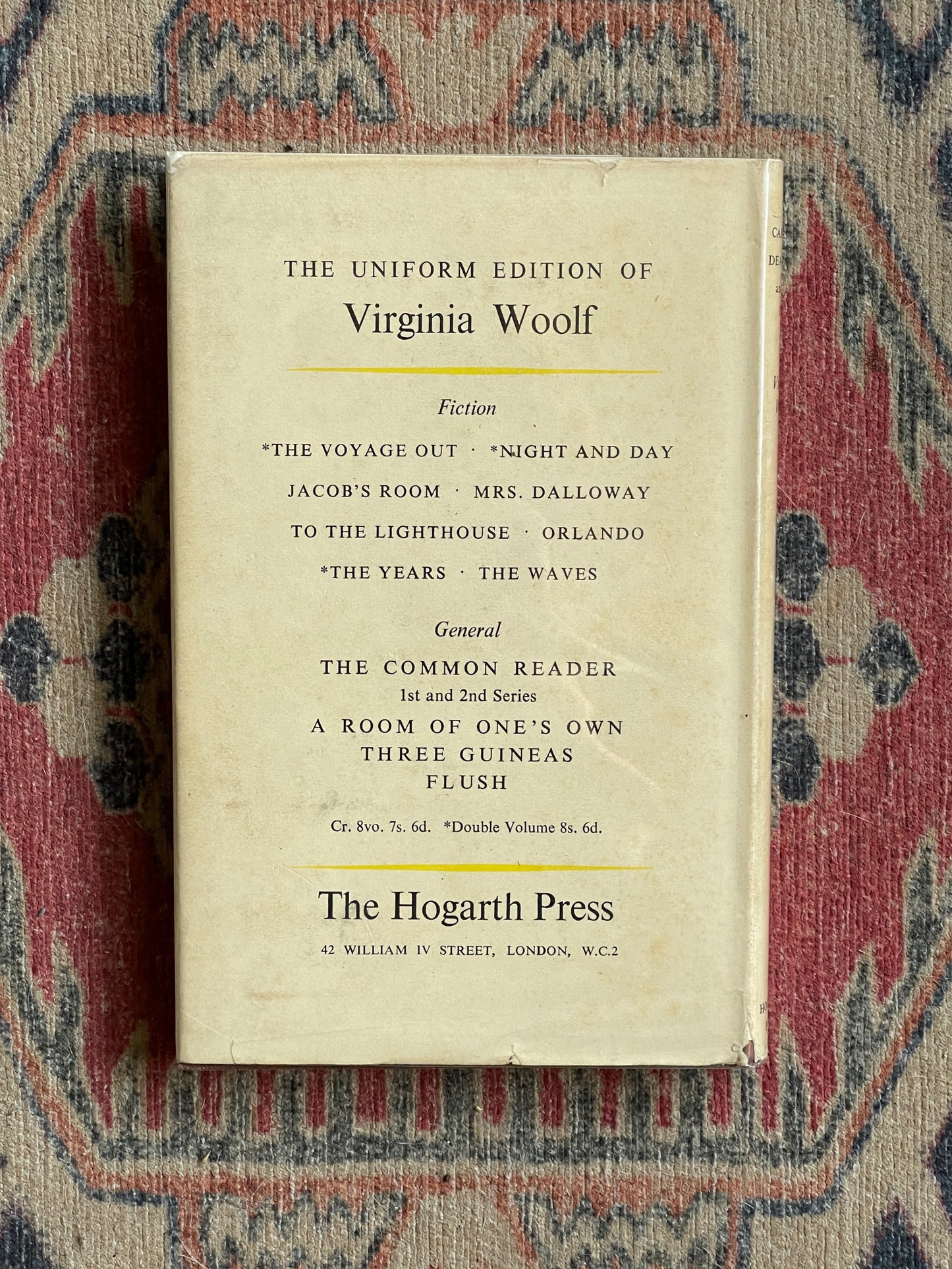 The Captain's Death Bed by Virginia Woolf