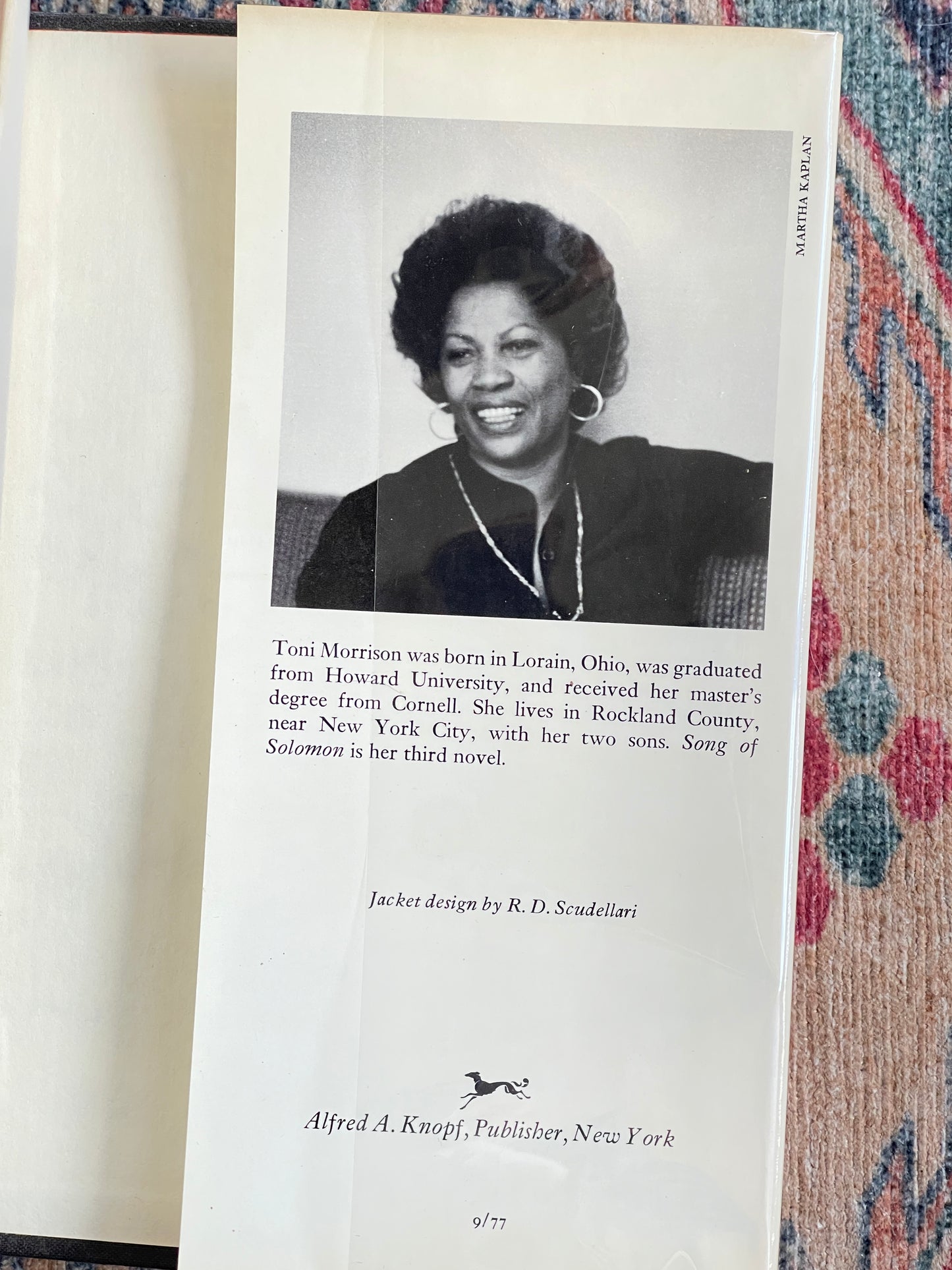 Song of Solomon by Toni Morrison - First Edition