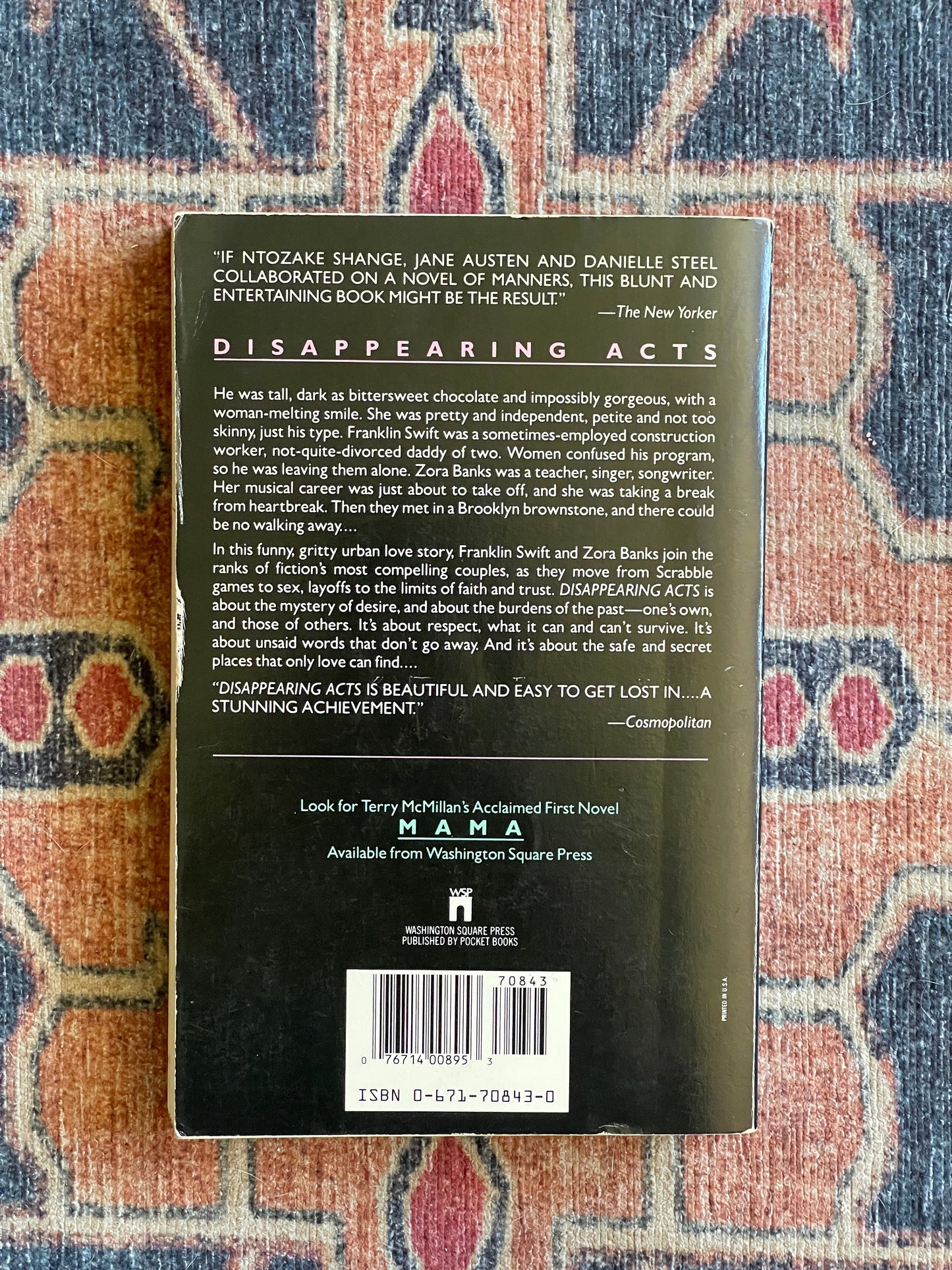Disappearing Acts by Terry McMillan